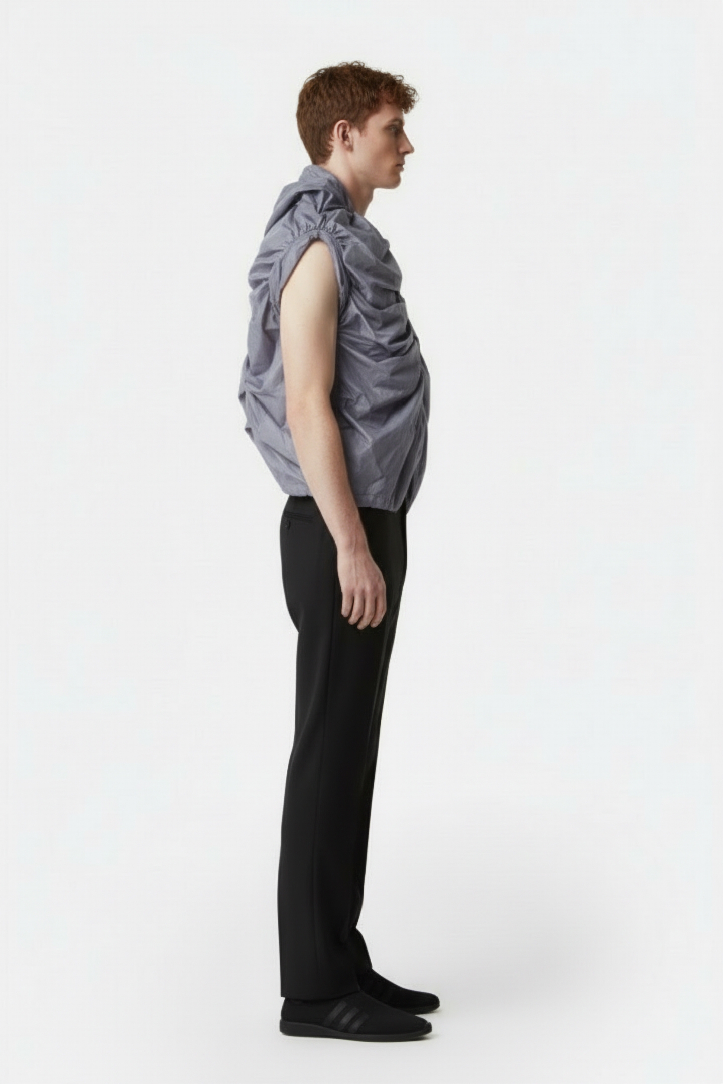 ETRE – NYLON SHIRT LIGHT BLUE/GREY 3