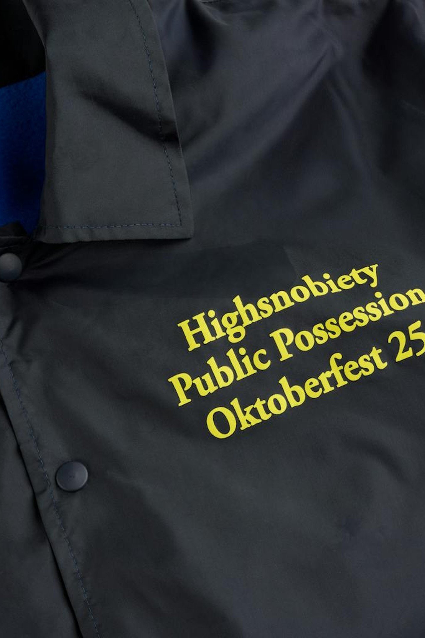 HIGHSNOBIETY X  PUBLIC POSSESSION – MUSIKKAPELLE COACH JACKE 3