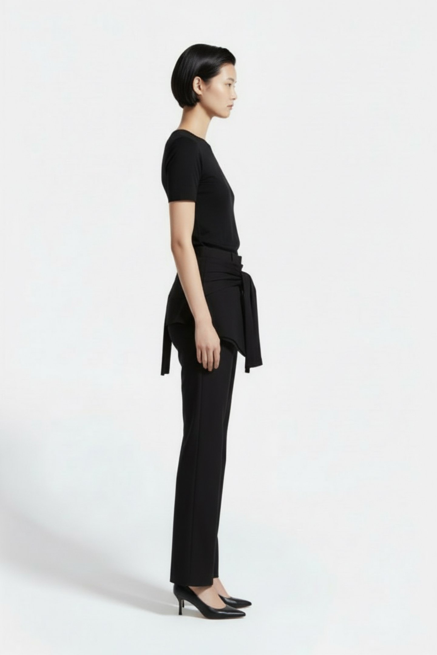 COPERNI – JERSEY WRAP PANTS BLACK 3