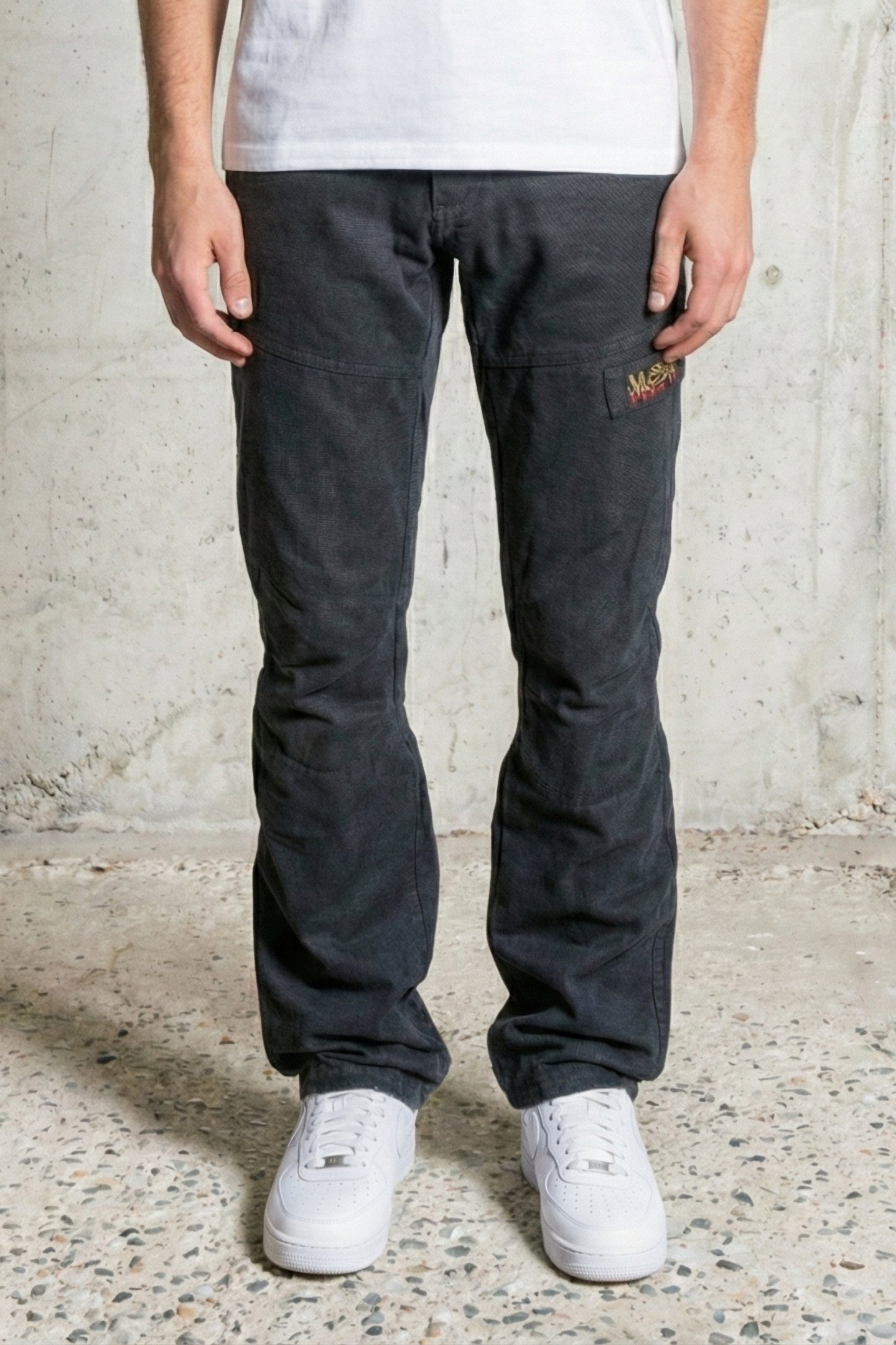 MARTINE ROSE – UTILITY TROUSER GREEN 1