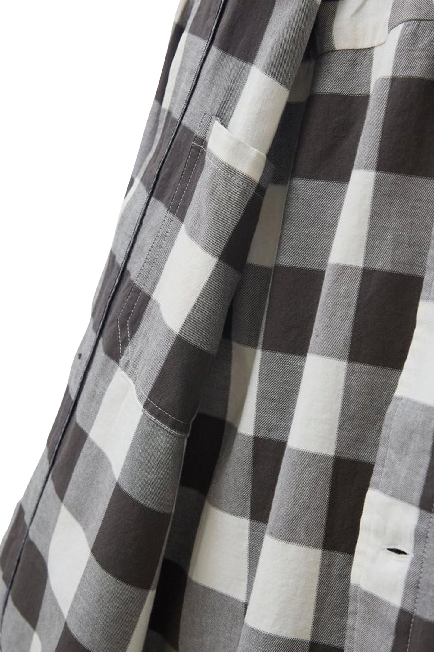 BUFFALO TWILL CHECK SHIRT MID RED 8