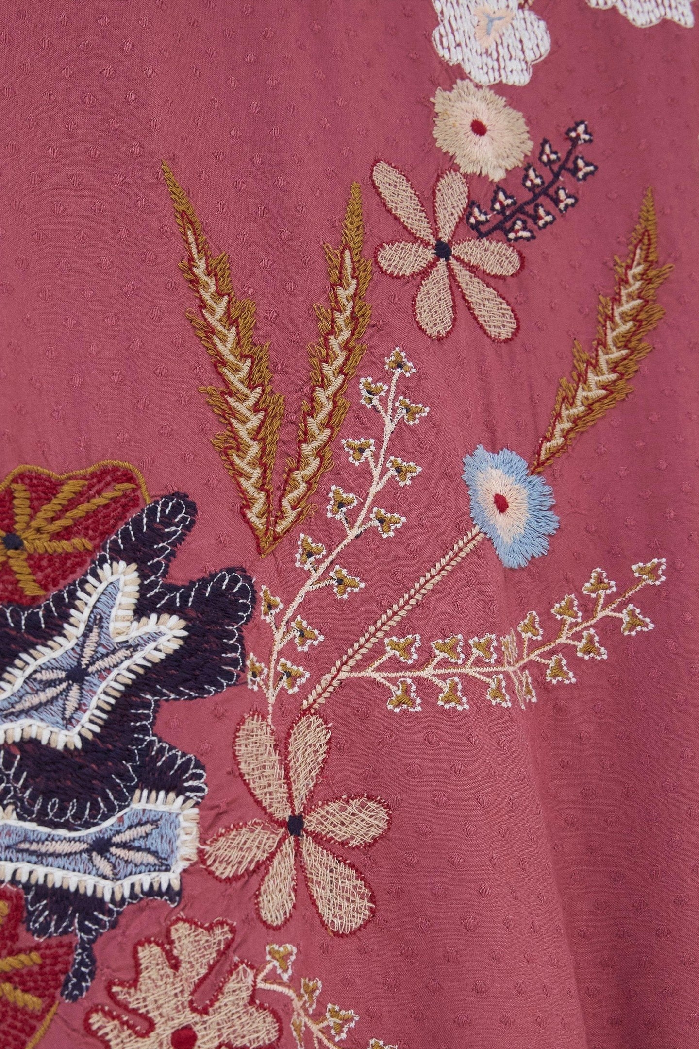 COPENHAGEN TIE HEM TOP PINK MULTI 4