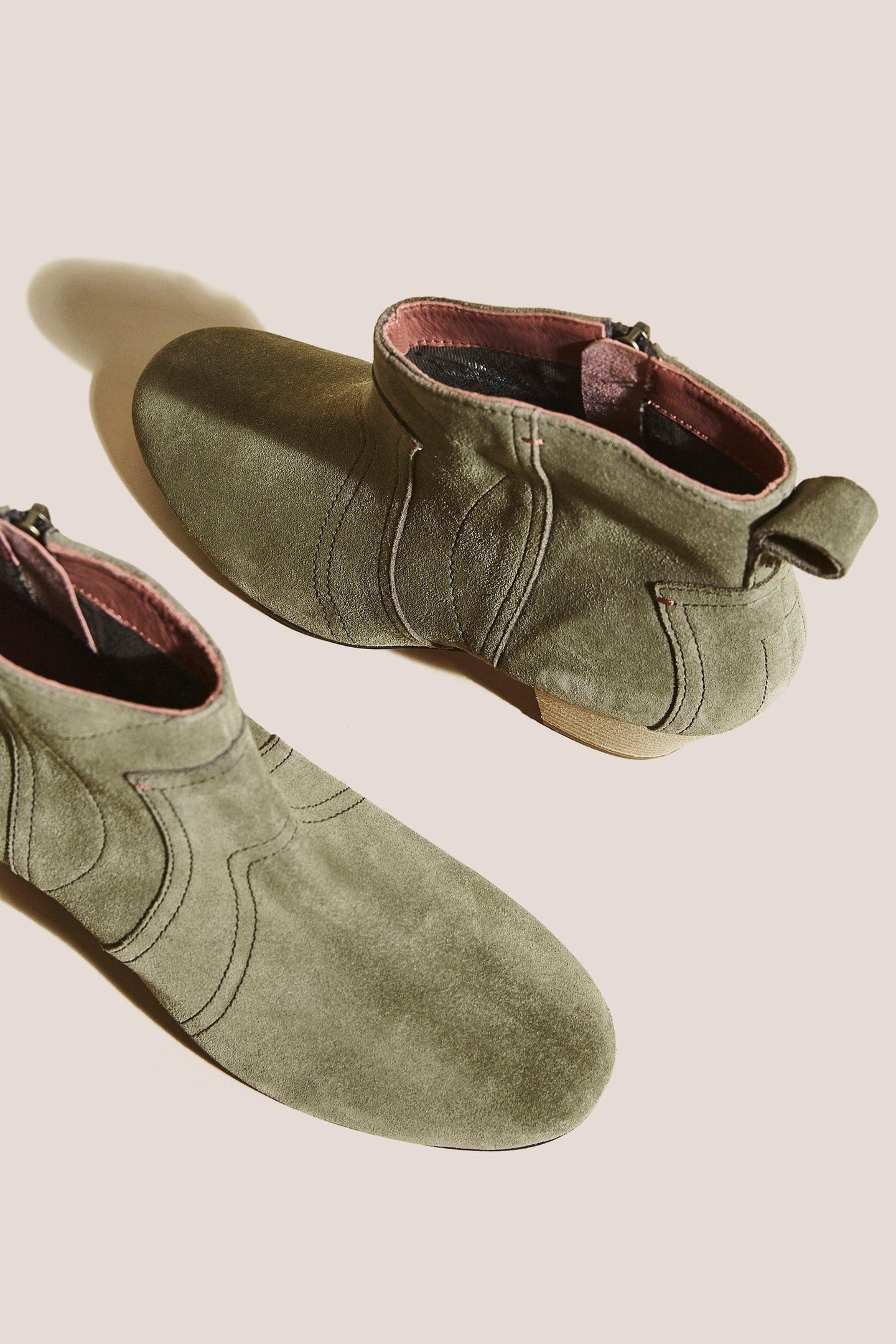 WILHELMINA WESTERN BOOT KHAKI GREEN 1