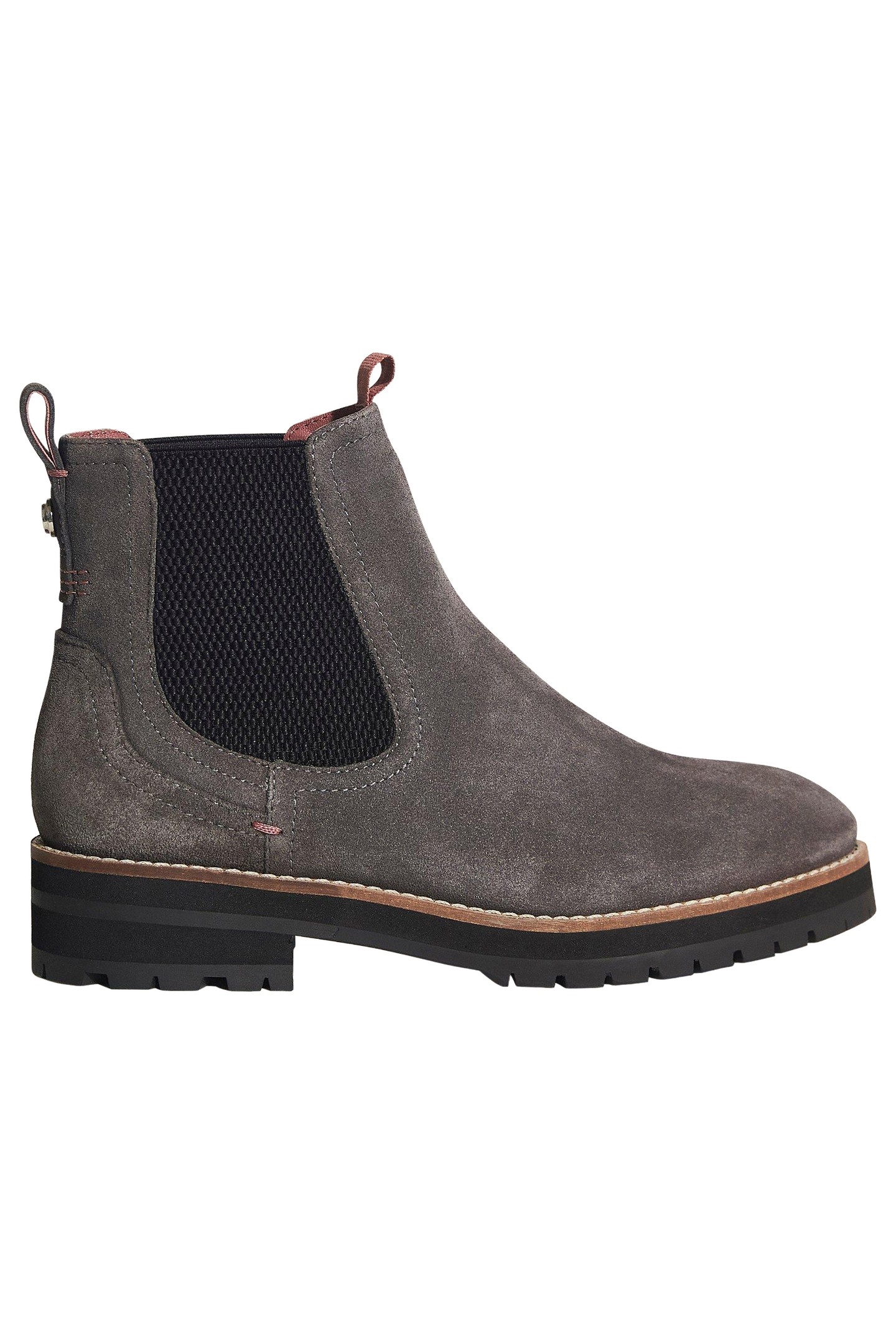 ESME CHUNKY CHELSEA BOOT DARK GREY 1