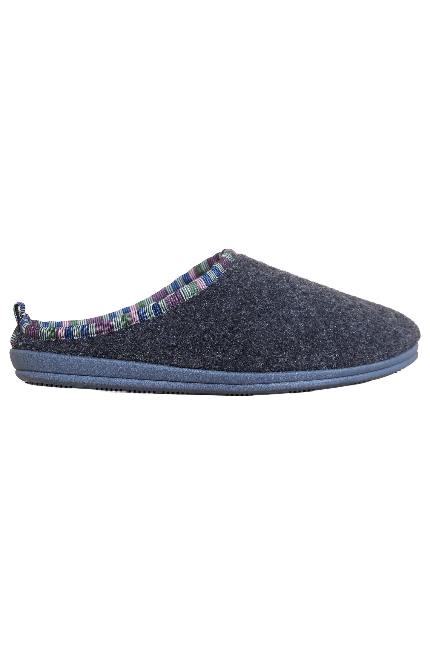 FELT LOUNGE MULE DARK GREY 3