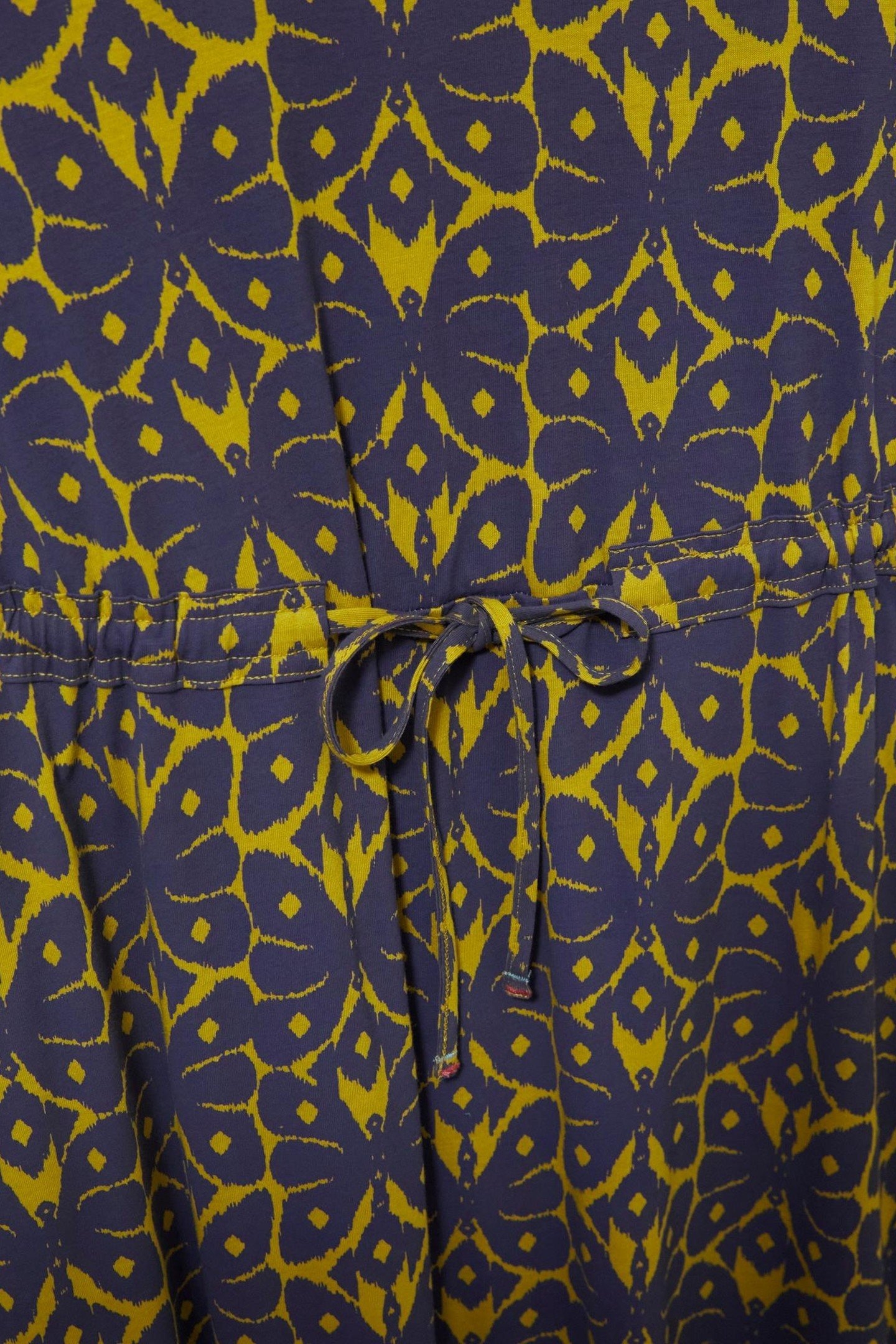 NUELLE JERSEY DRESS BLUE PRINT 4