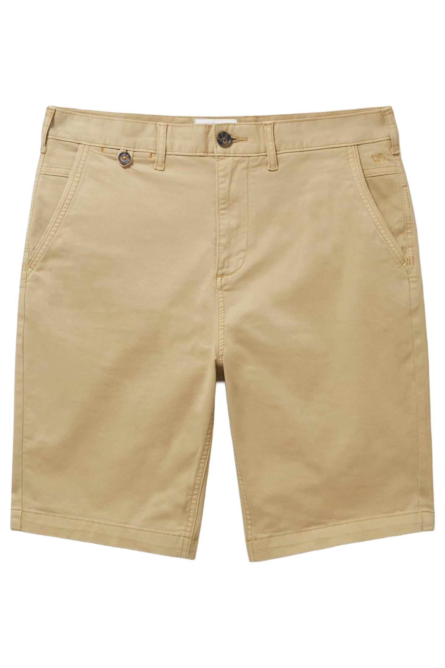 SUTTON SLIM FIT CHINO SHORT LIGHT NATURAL 3
