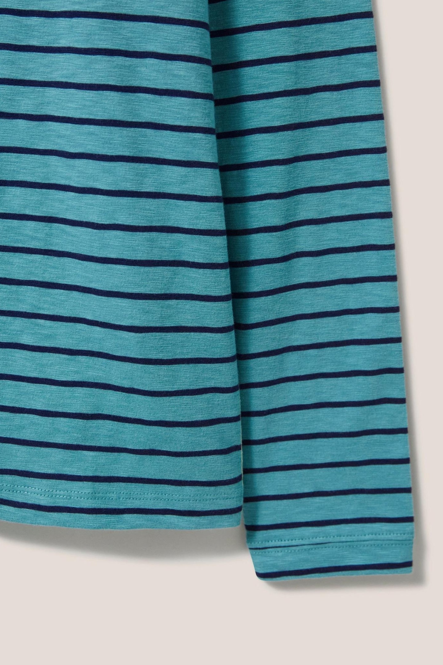 NELLY LS TEE TEAL MULTI 4