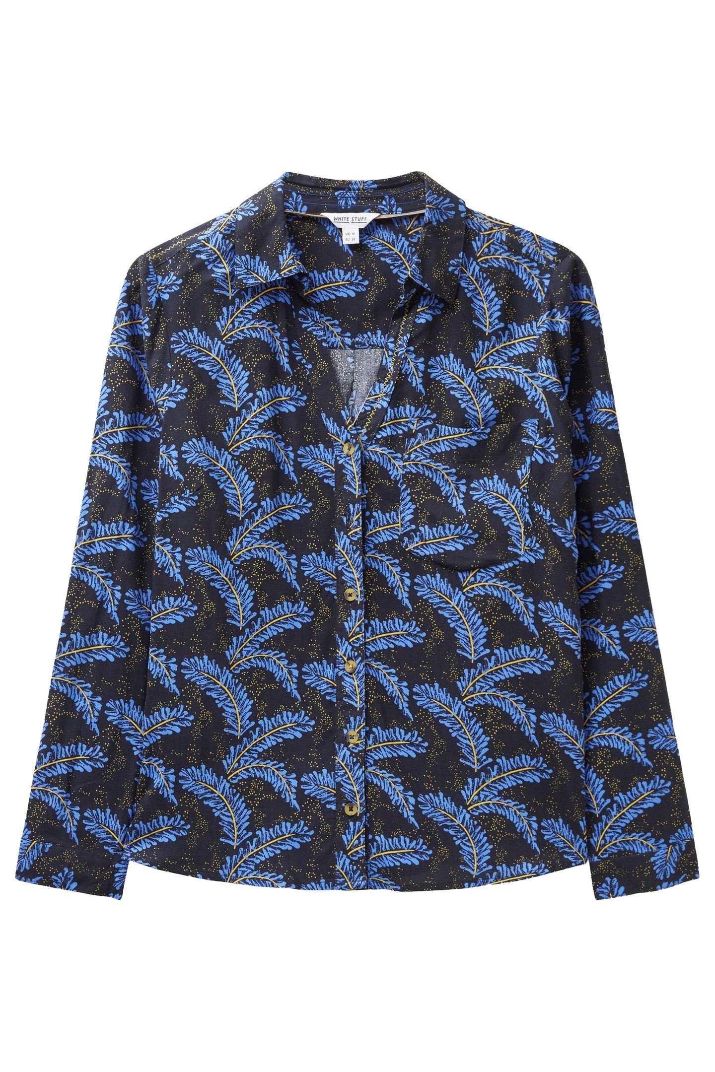 MAPLE SHIRT NAVY PRINT 2