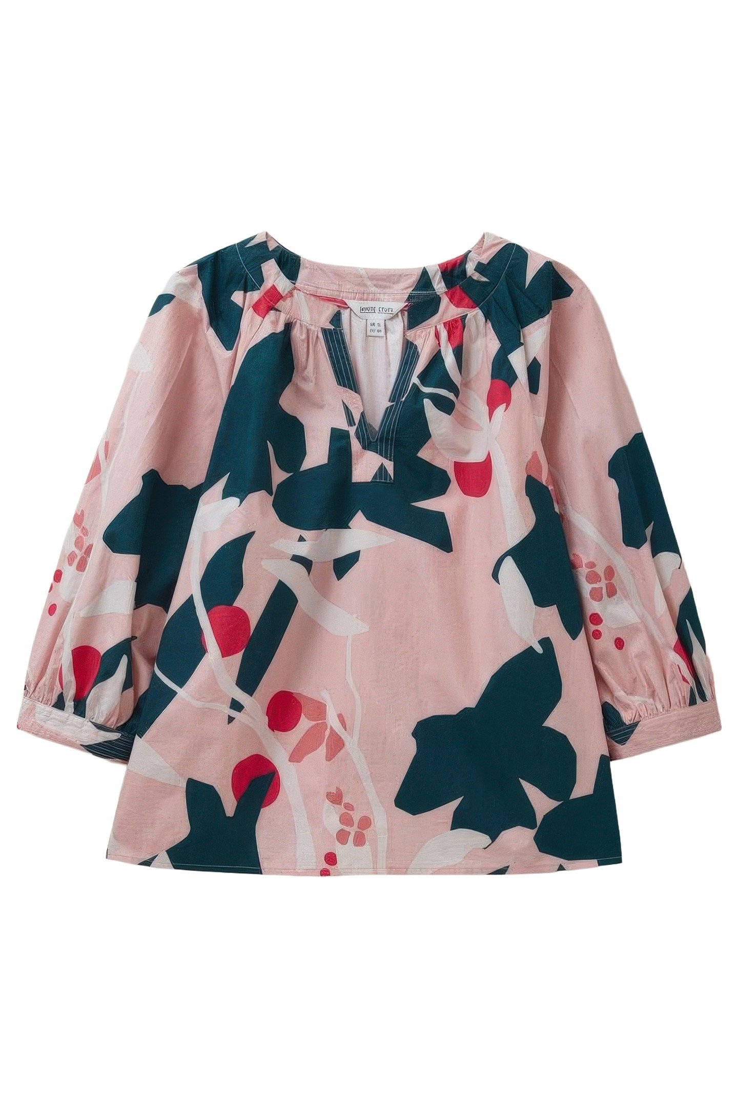 JEMIMA COTTON TOP PINK MULTI 5