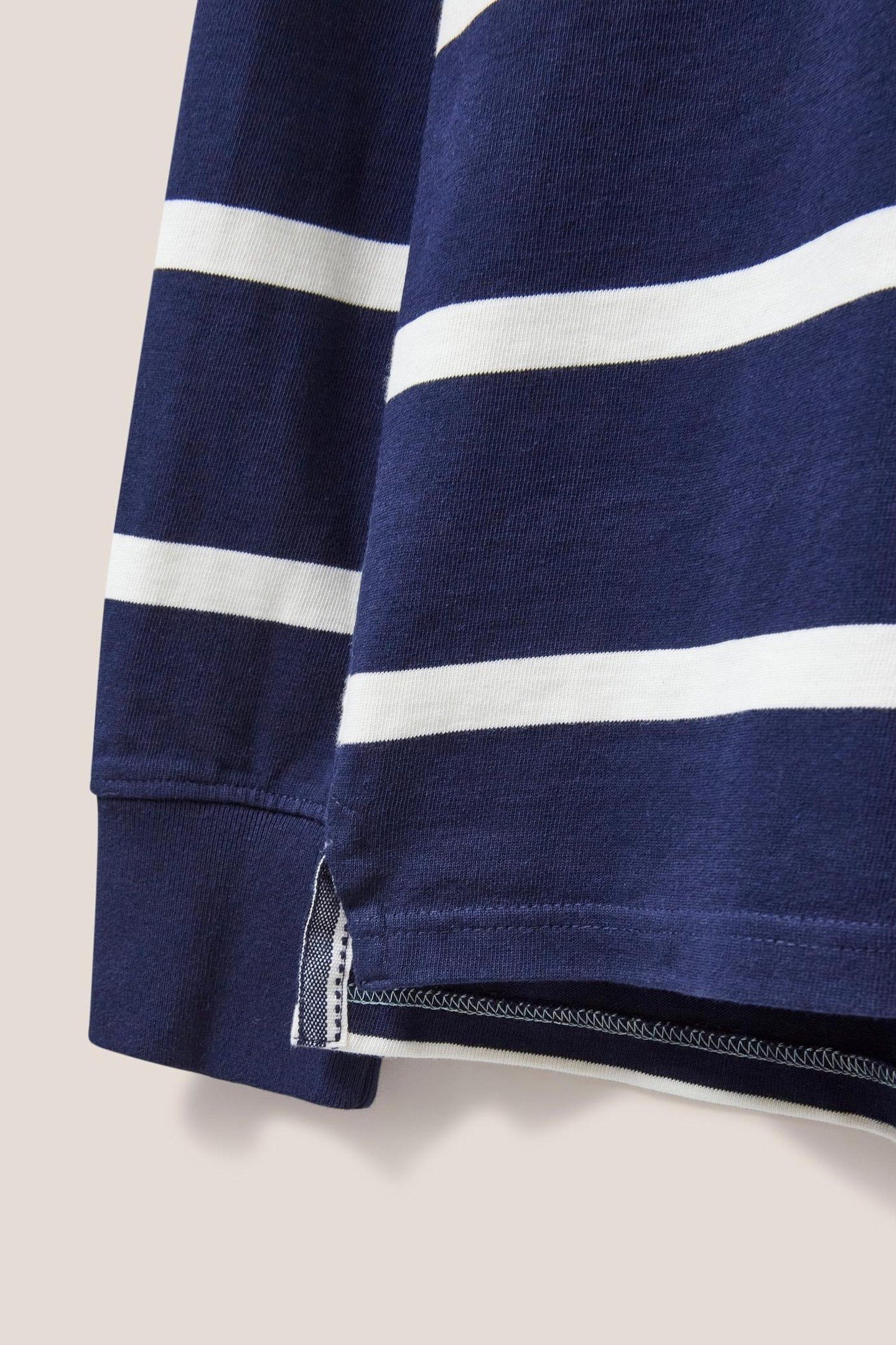 RAVEN STRIPED RUGBY DARK NAVY 1