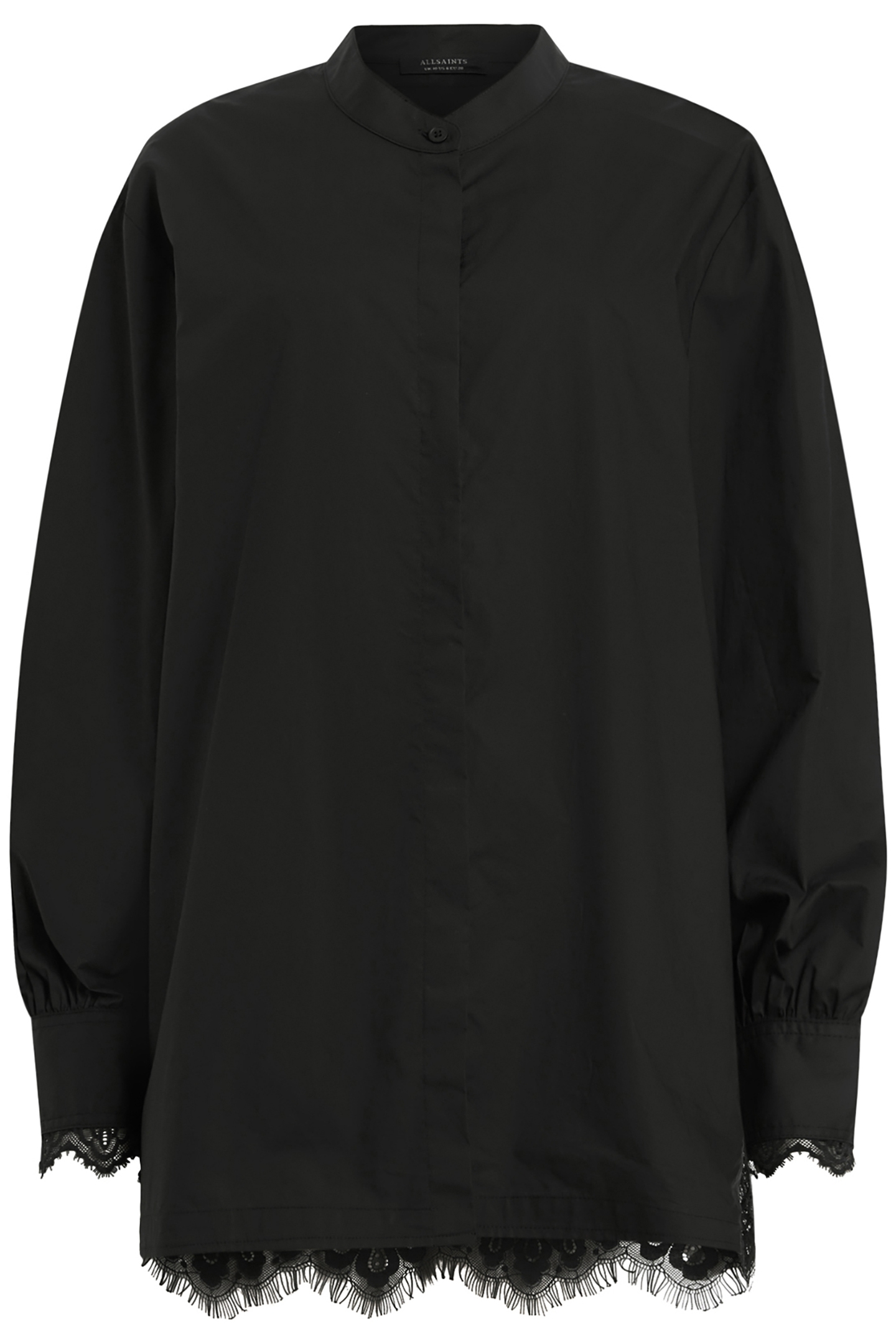 ETHEL LACE SHIRT BLACK 6