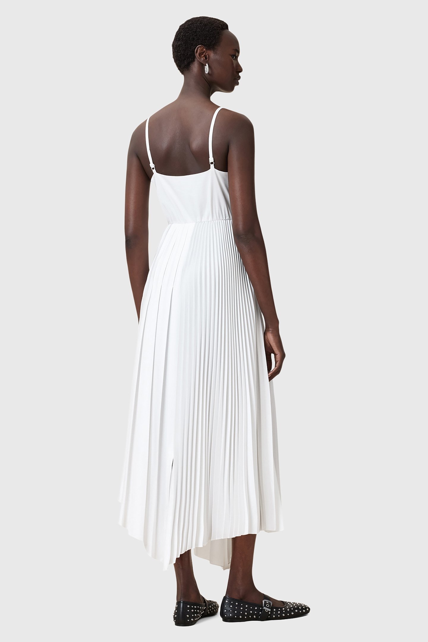 JAX TEE DRESS CHALK WHITE 4