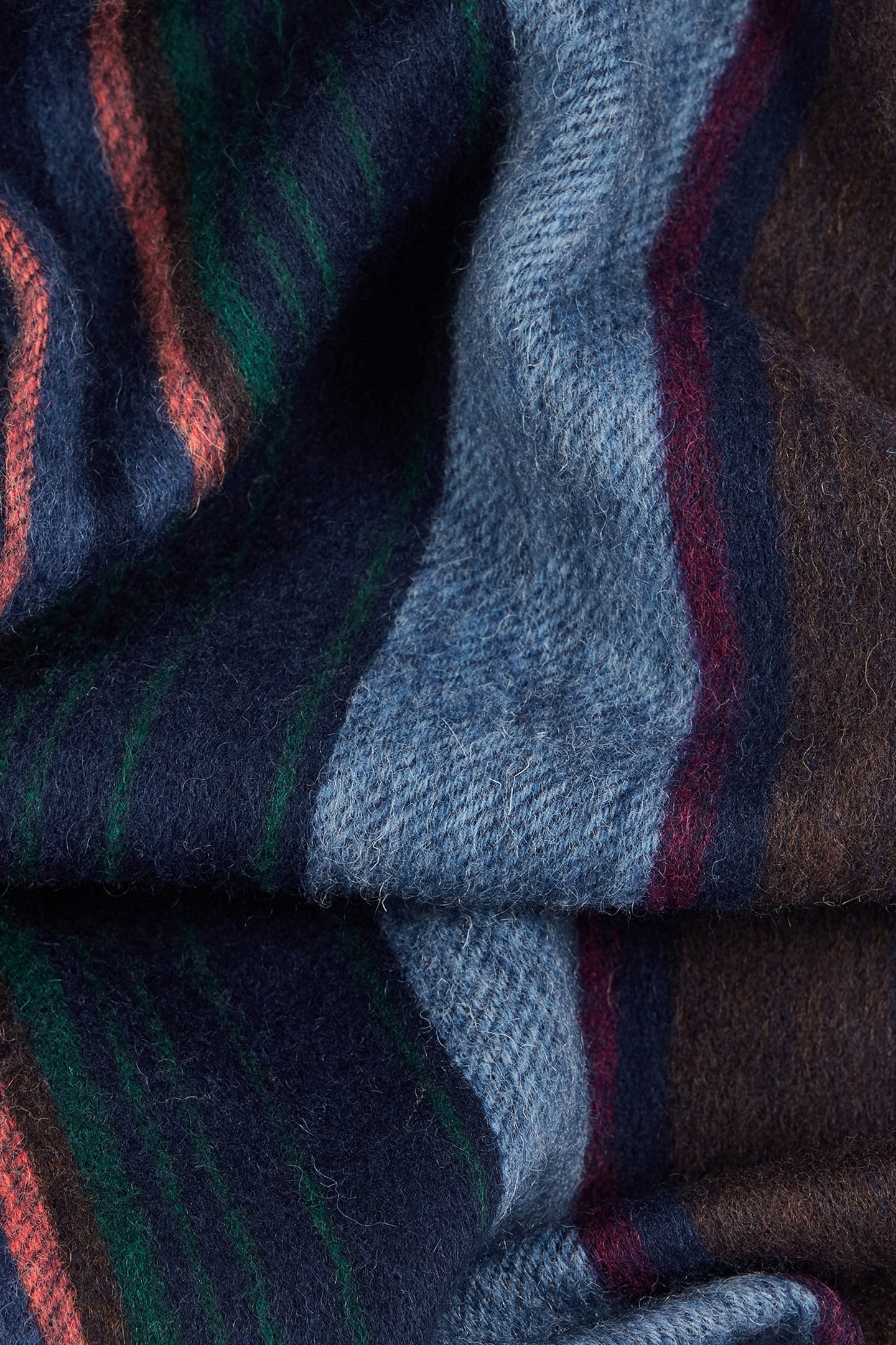 SCARF PS TRENT STRIPE NAVY 4