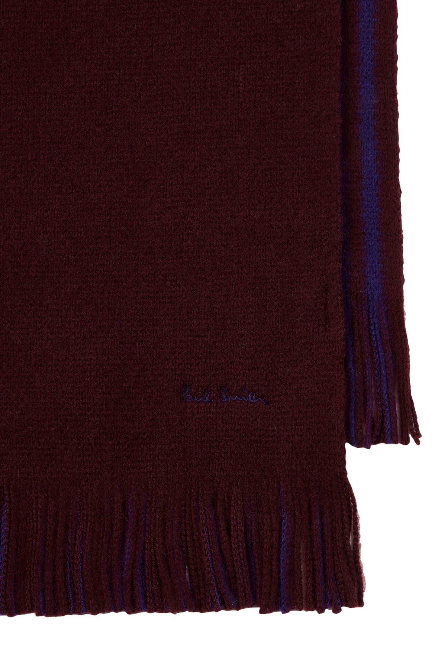 SCARF MULTI EDGE REVERSIBLE BURGUNDY/ BORDE 2