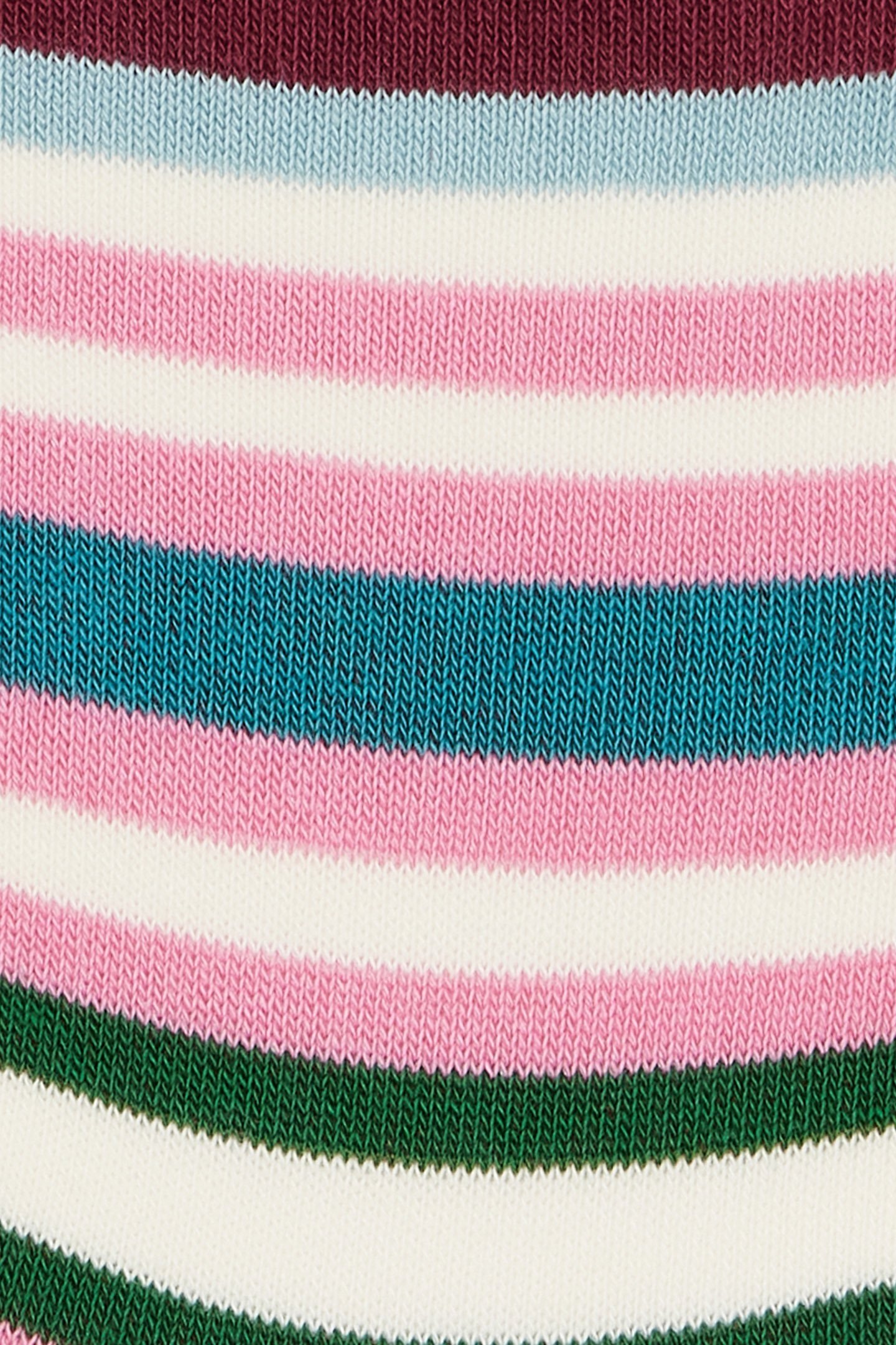 SOCK GILLY STRIPE BURGUNDY/ BORDE 3