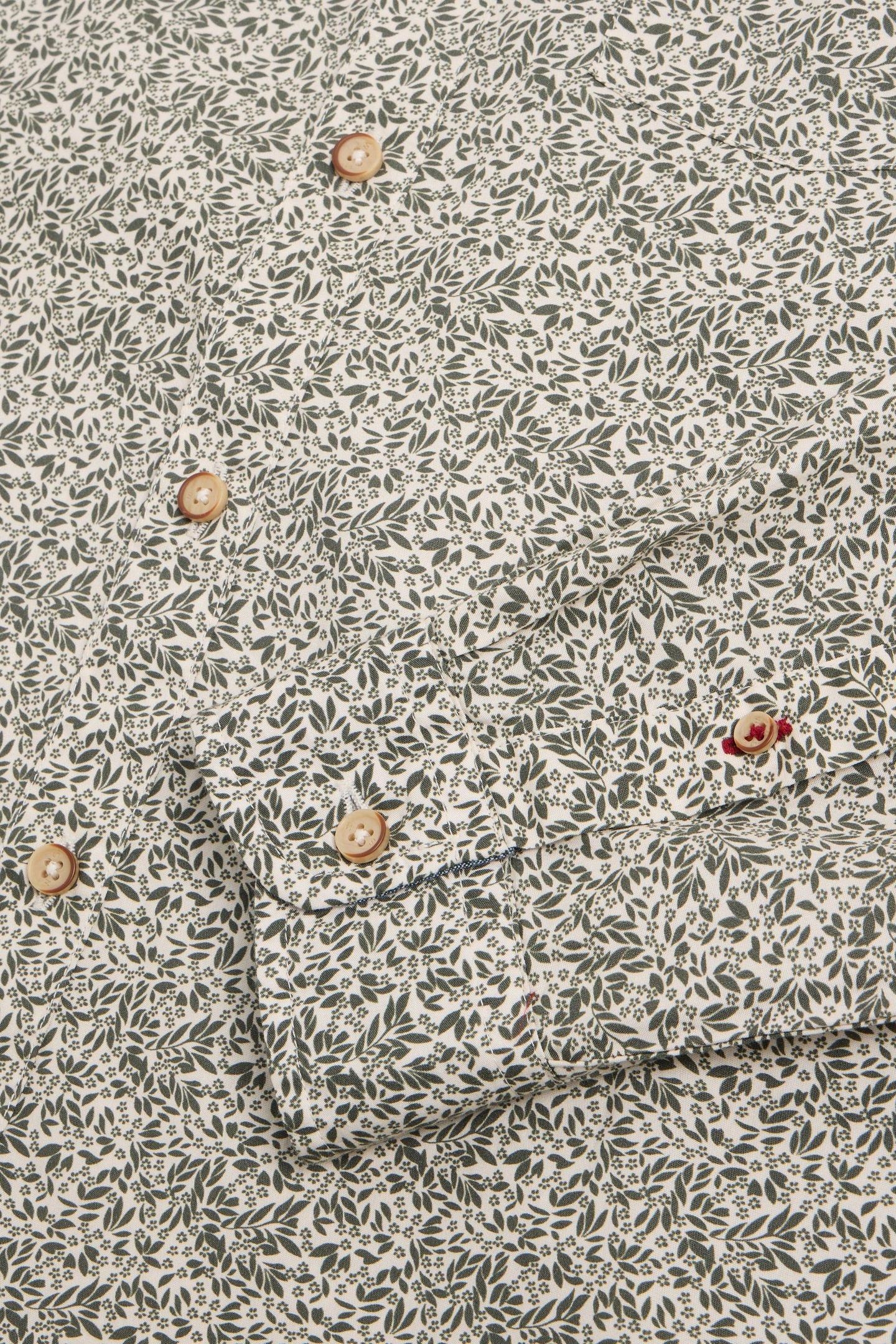 FLORAL PRINT SHIRT IVORY PRINT 2