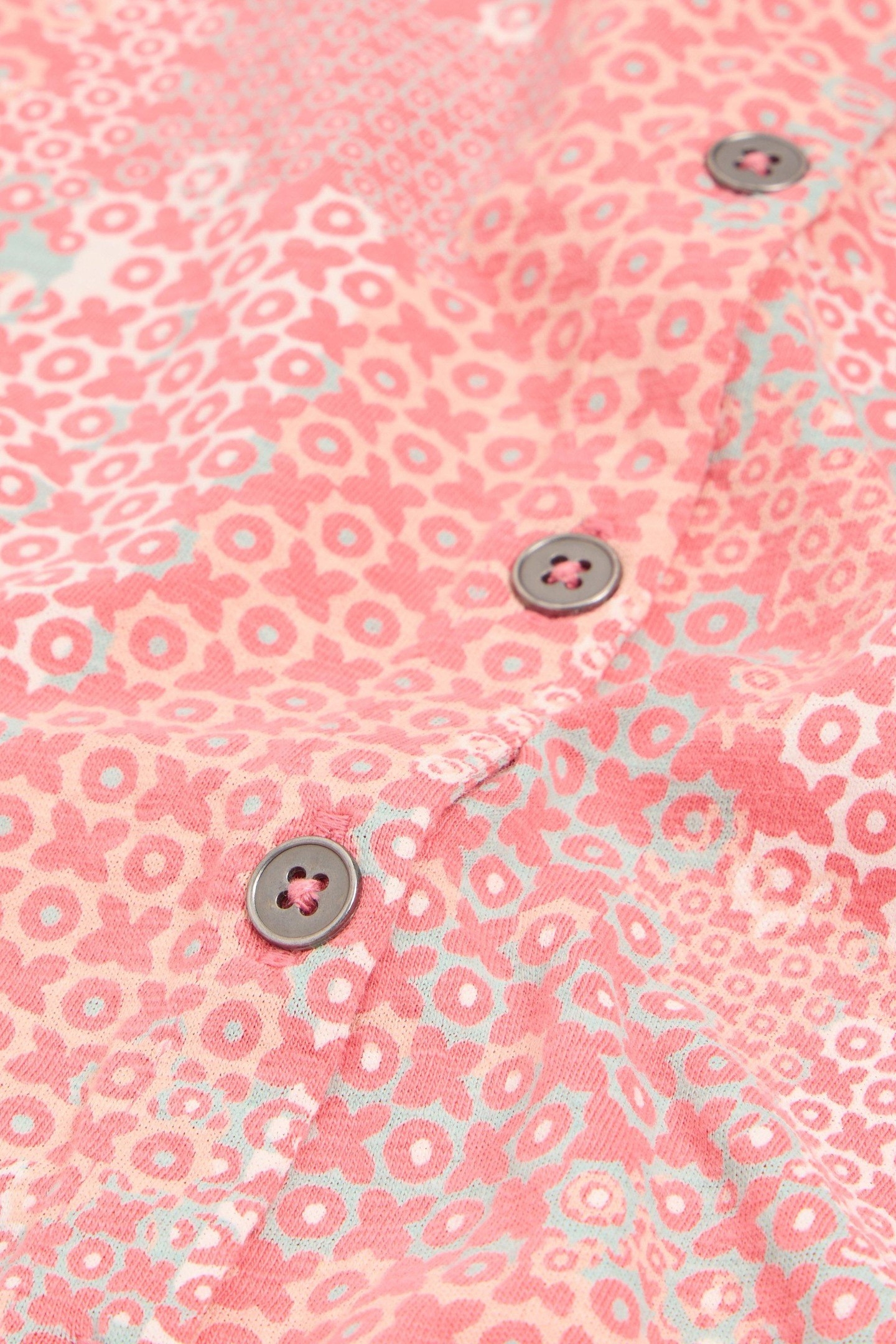 COSMIC SHORT SLEEVE SHIRT PINK PRINT 2