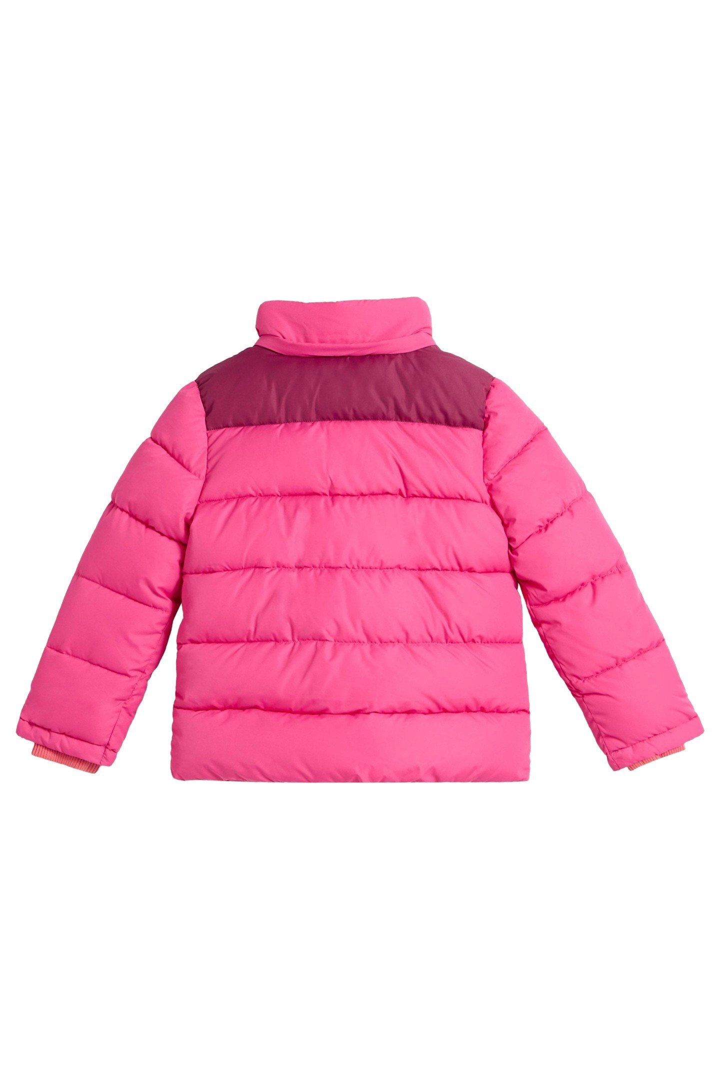 SHORT PUFFER COAT BRIGHT PINK 1