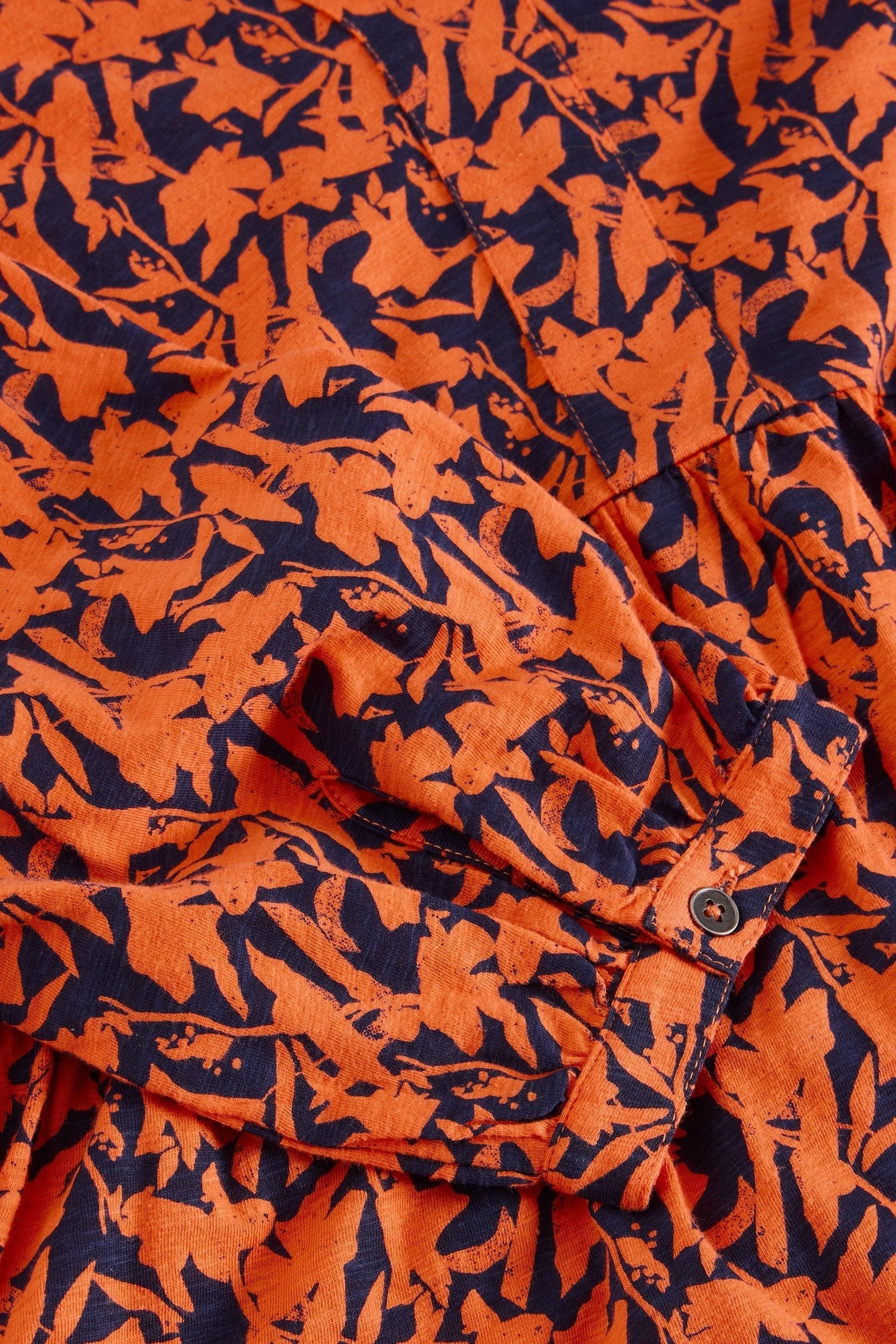 MARLIE JERSEY TUNIC ORANGE PRINT 4