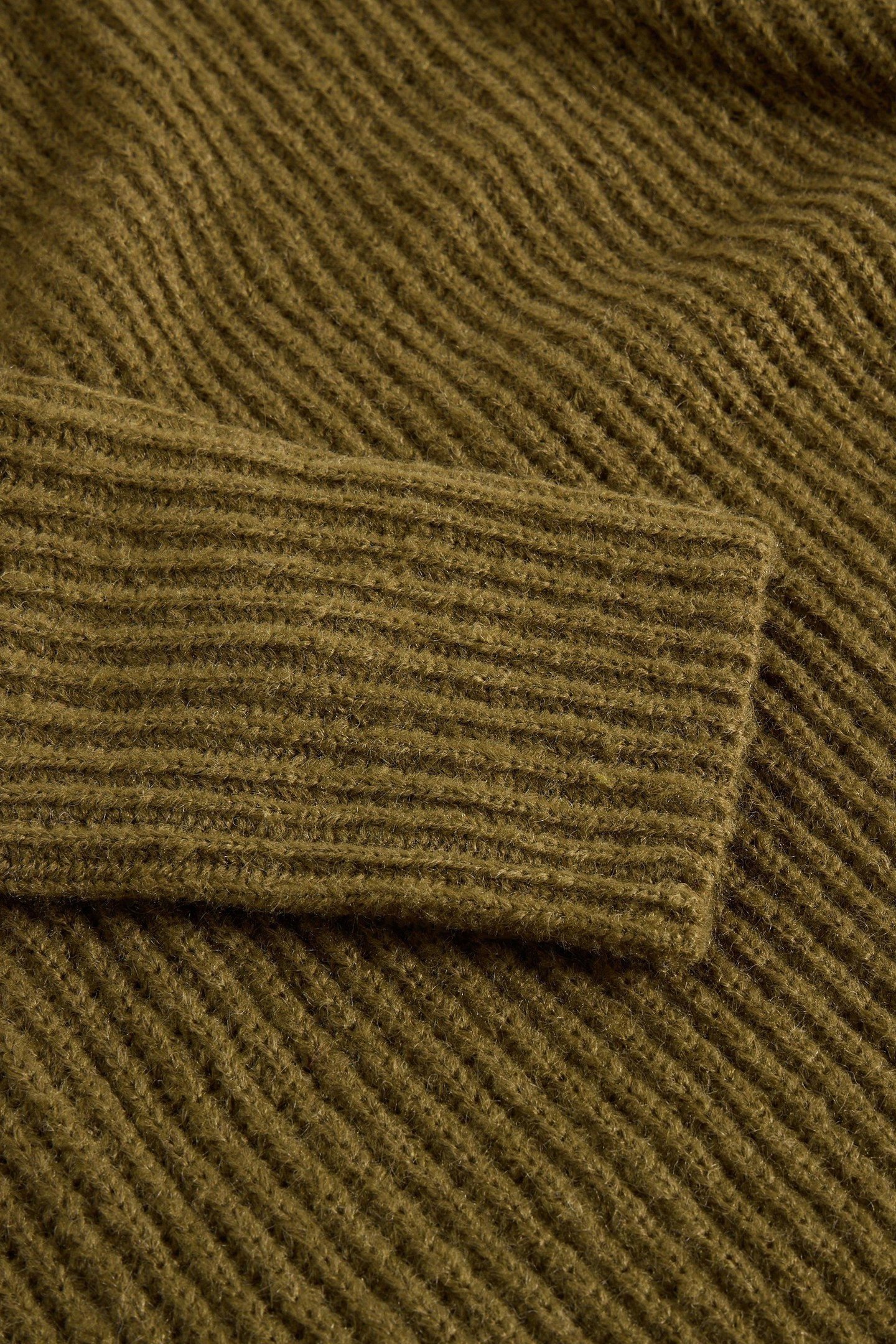 ROLL NECK JUMPER KHAKI GREEN 2