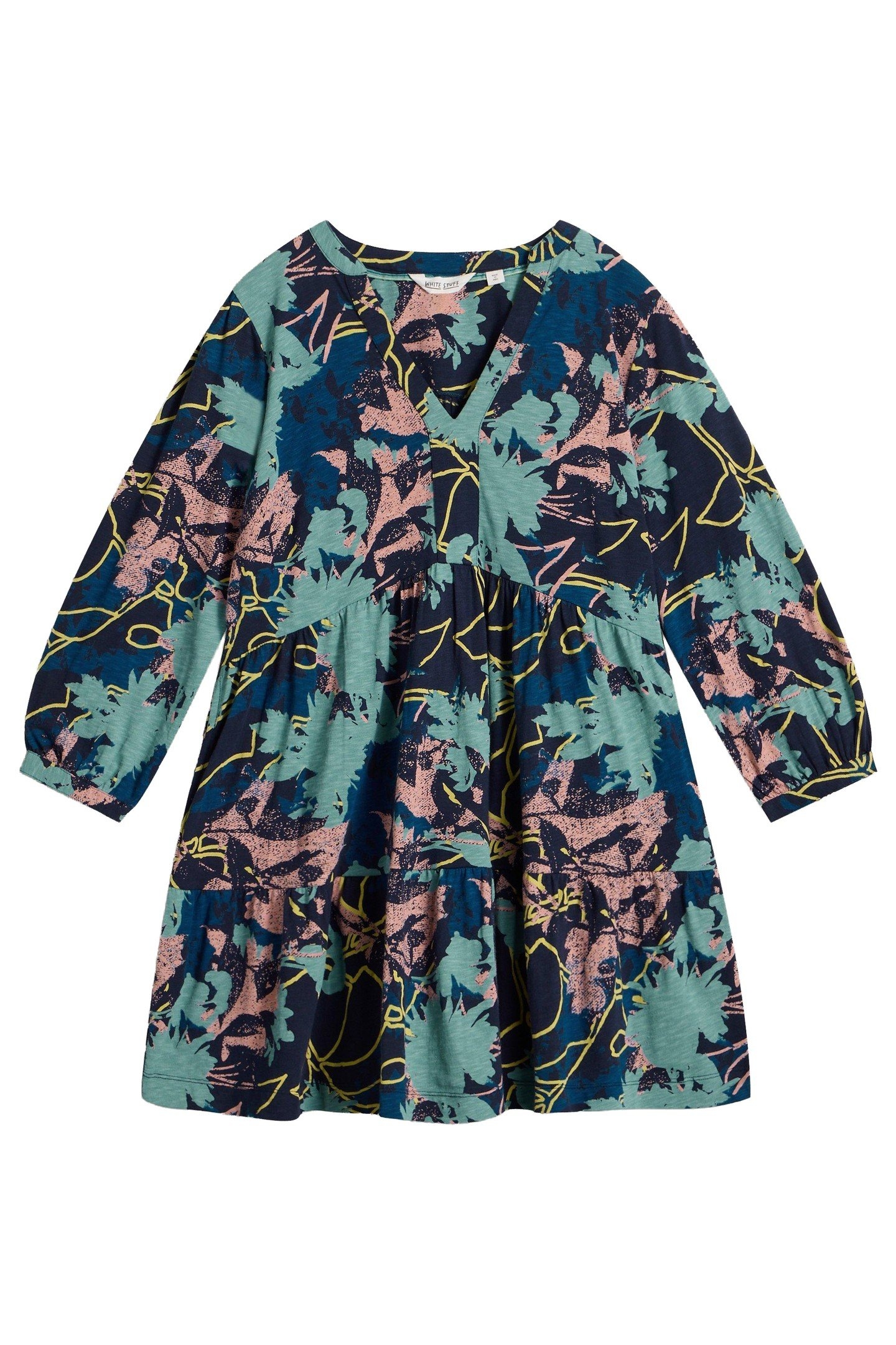 MARTA TUNIC NAVY PRINT 3