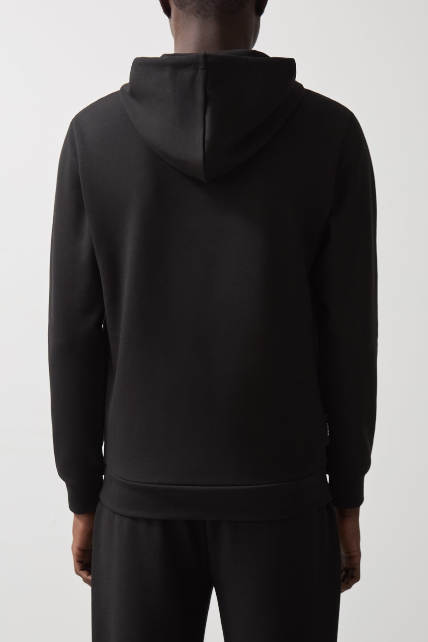 LS JERSEY INTERLOCK SPEEDMARK HOODIE BLACK 2