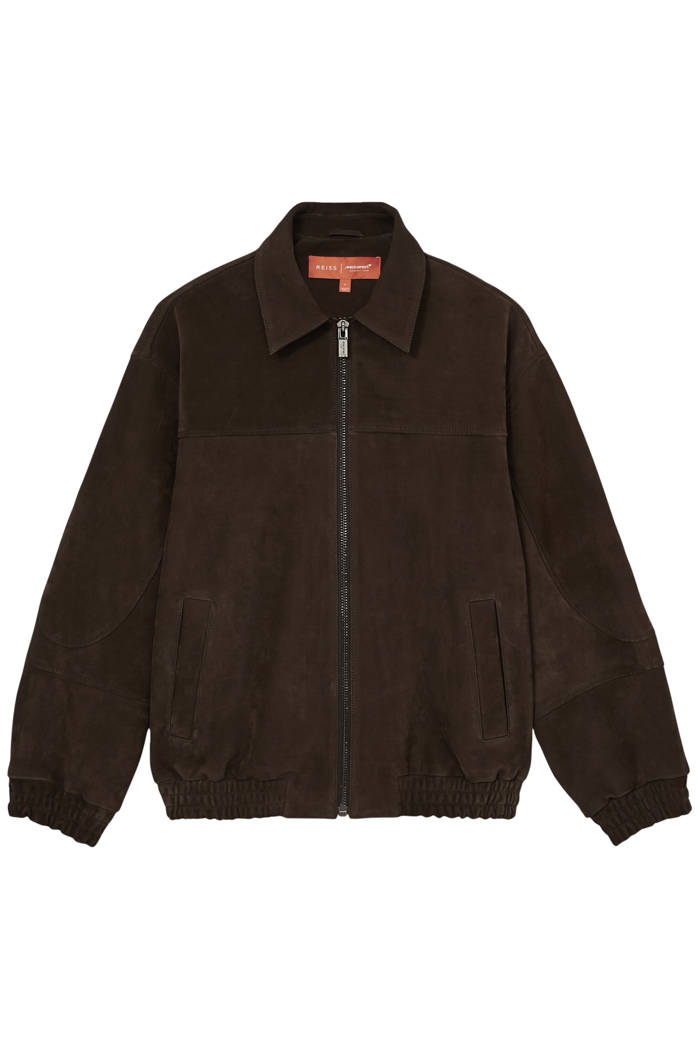LS OVERSIZED SUEDE JACKET CHOCOLATE BROWN 3