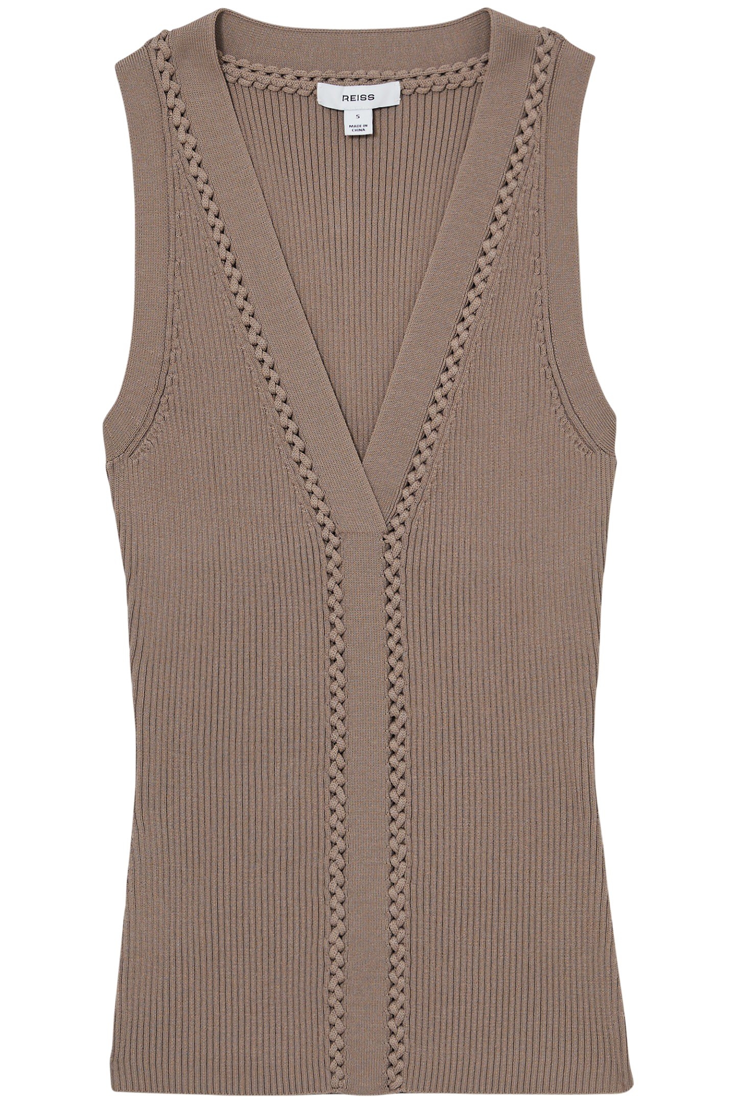 CRAFT STITCH VEST MINK 3