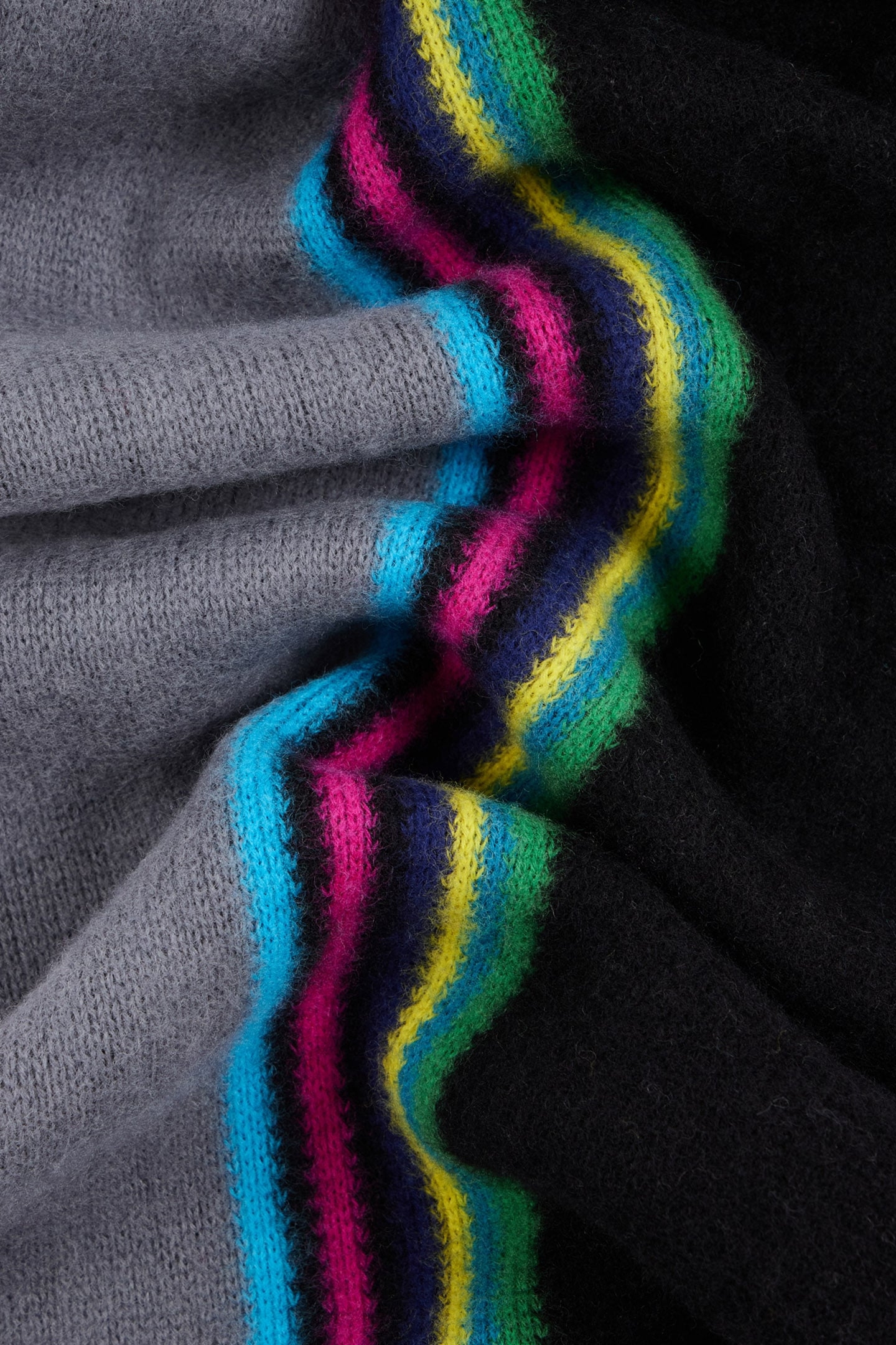 SCARF PS REVERSIBLE BLACK 5