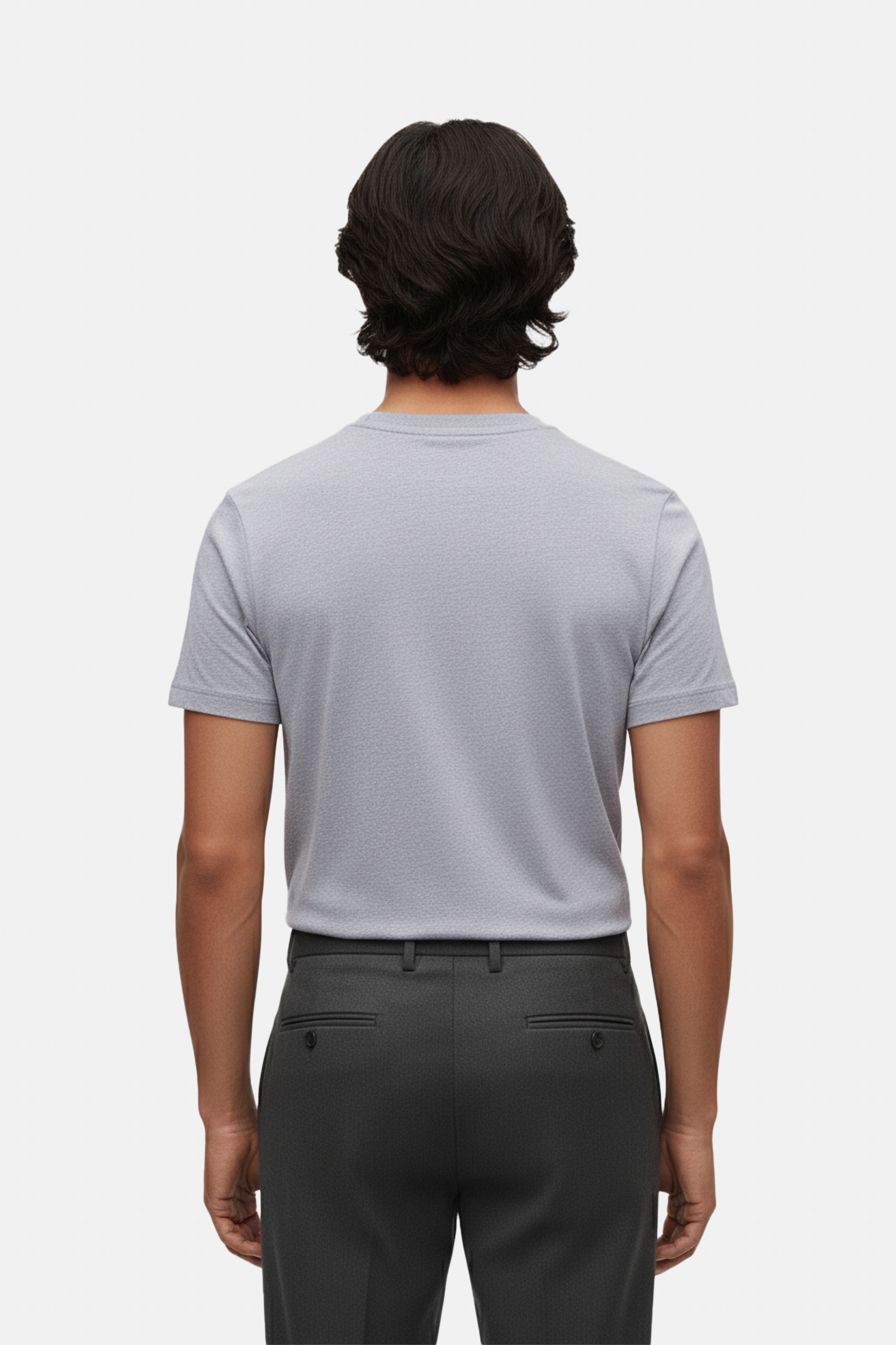 GRAPHIC CREWNECK TEE POSTER LOGO BLACK 2