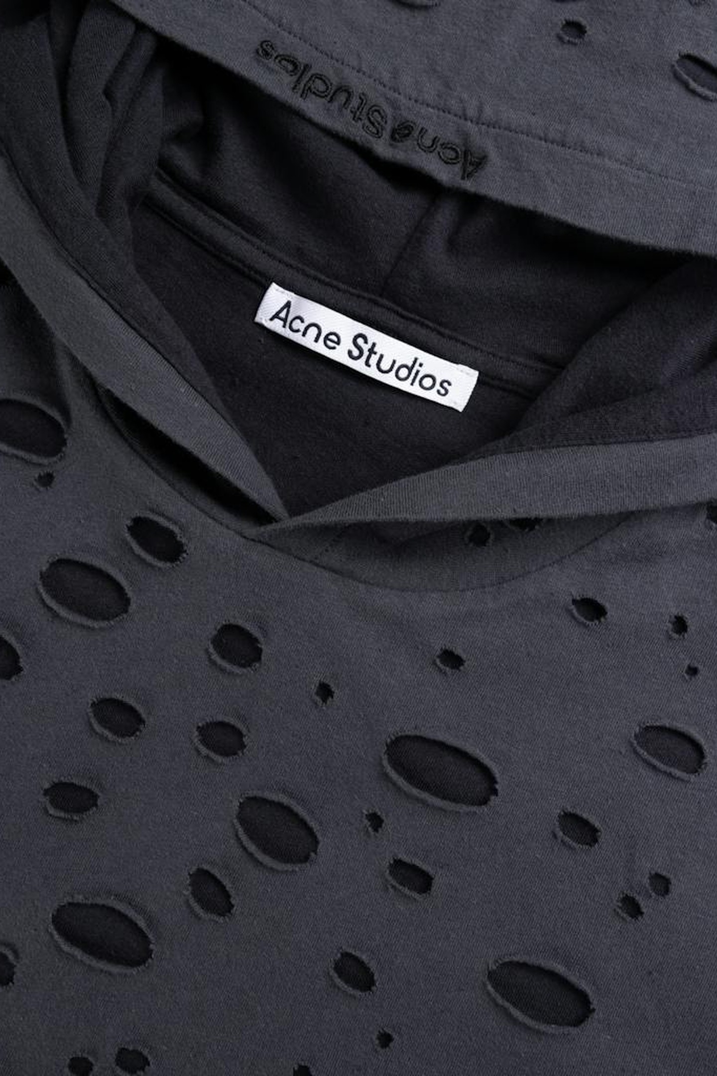 ACNE STUDIOS – LAYERED KNIT TOP BLACK 5