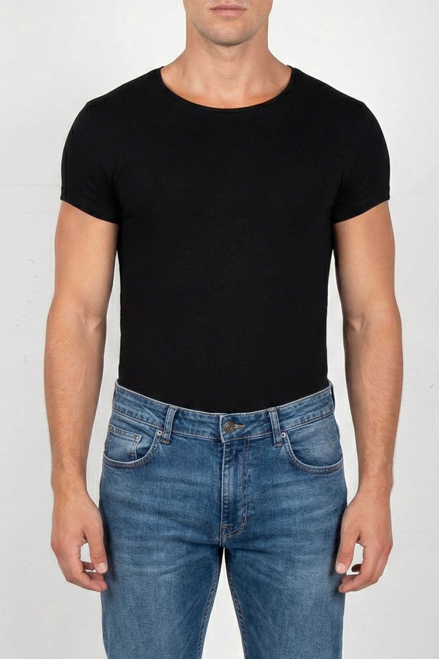 RICK OWENS – SS LEVEL T-SHIRT BLACK 1