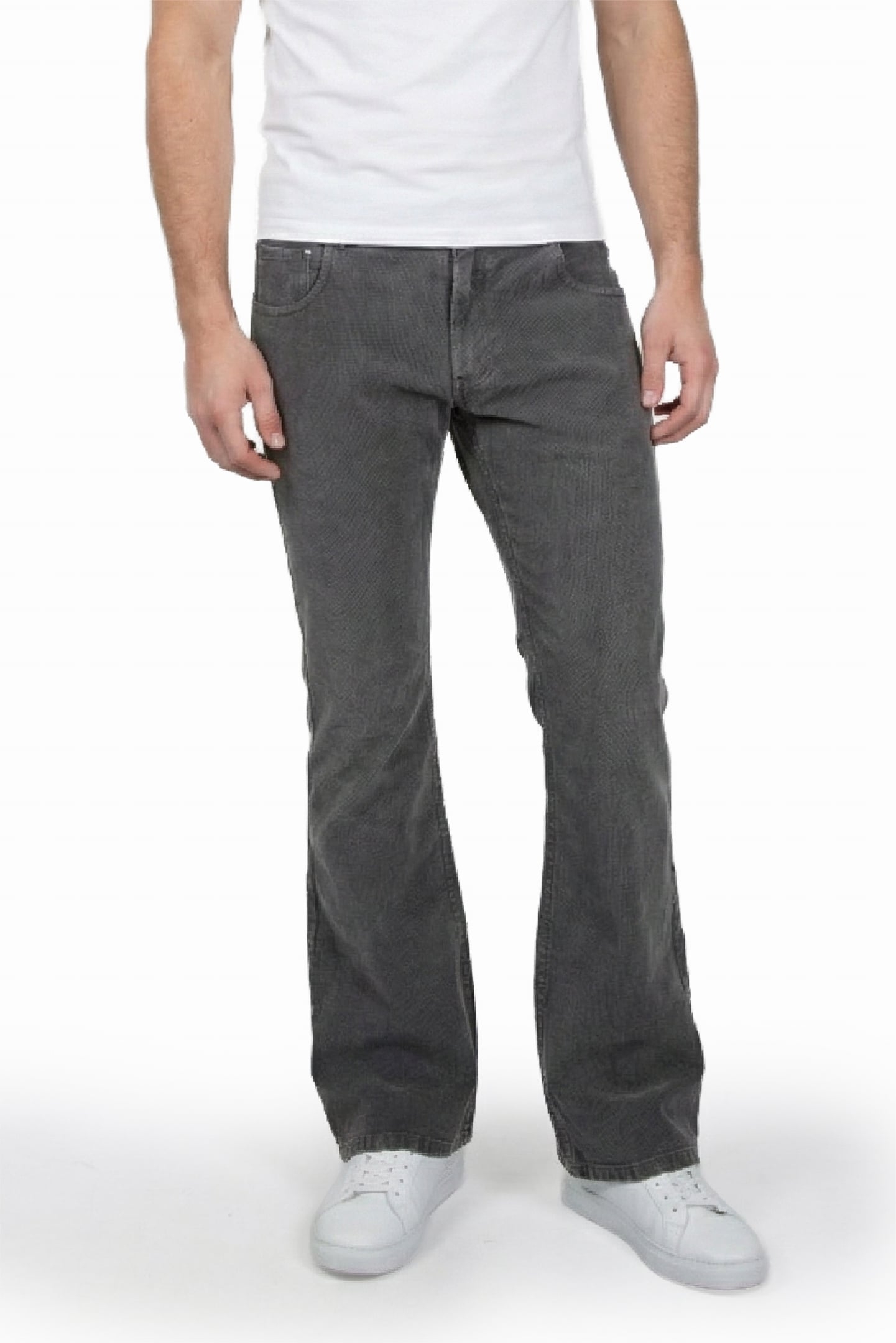 ENTIRE STUDIOS – SLIM FLARED JEANS GREY 1