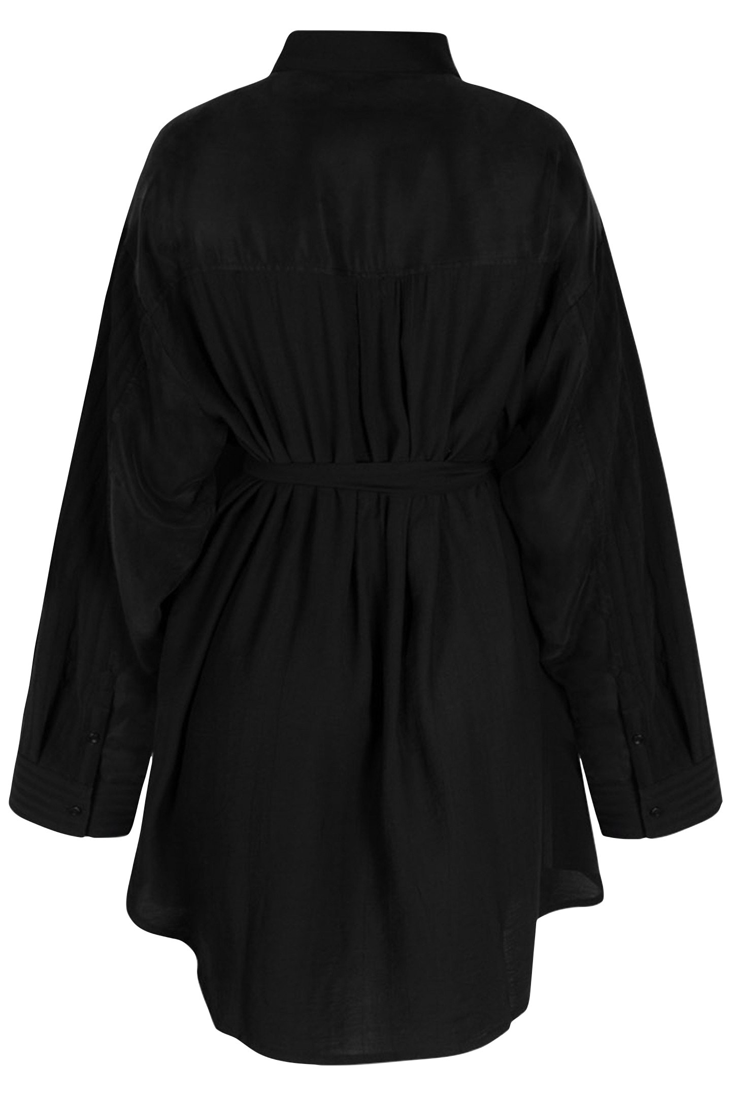 GABRIELLE DRESS LONG SLEEVE BLACK 2