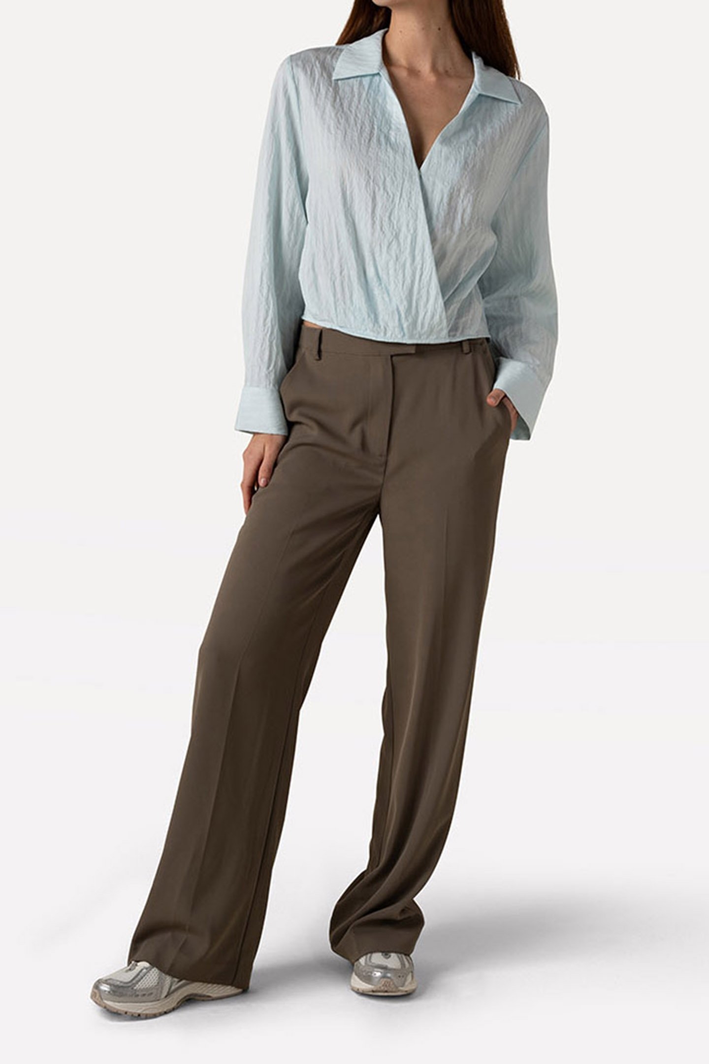 ELISA TOP LONG SLEEVE WINTER SKY 1