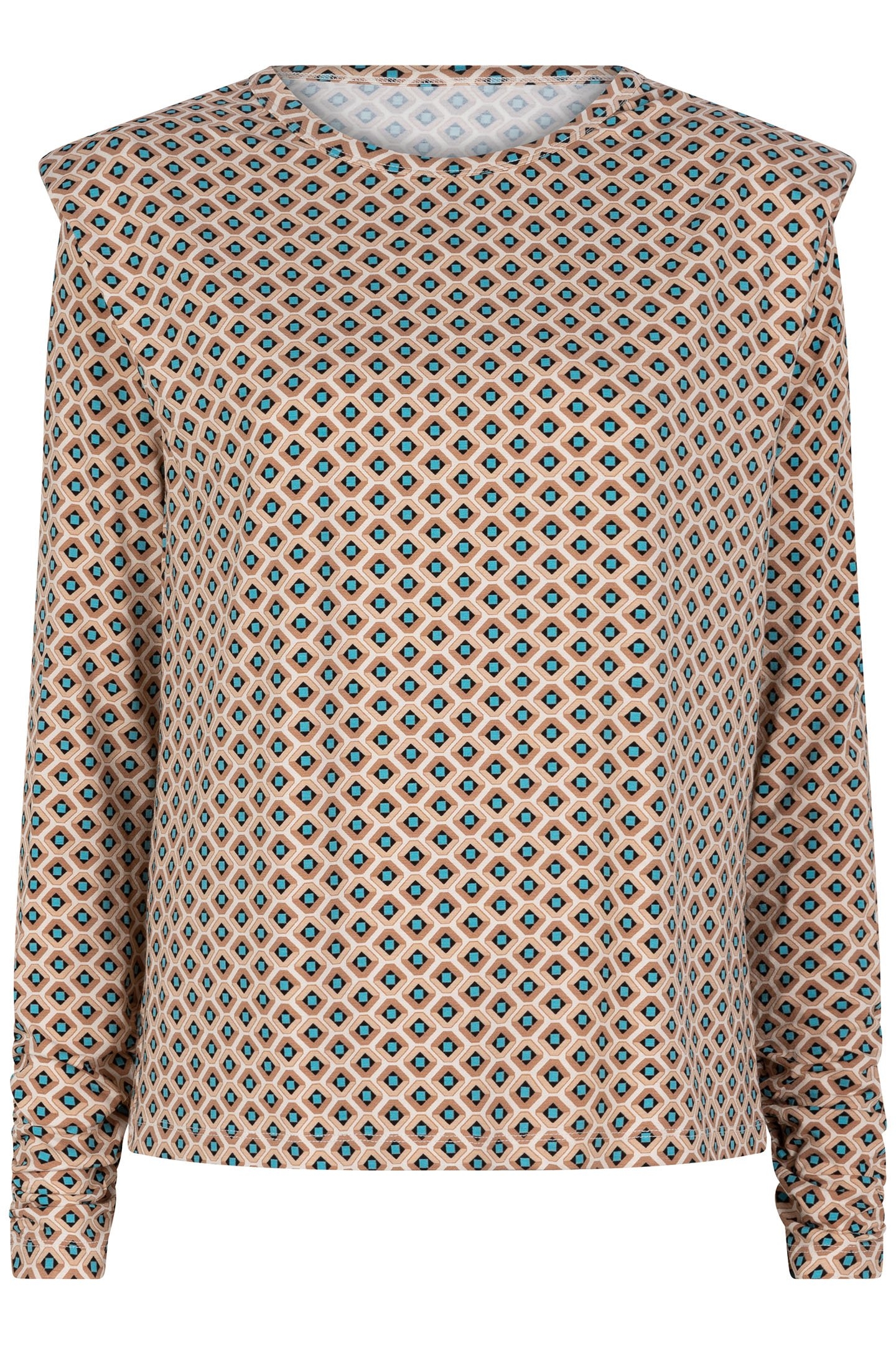 TOP FANCY SHLDR GRAPHIC ROOTS SJ PRINT 2