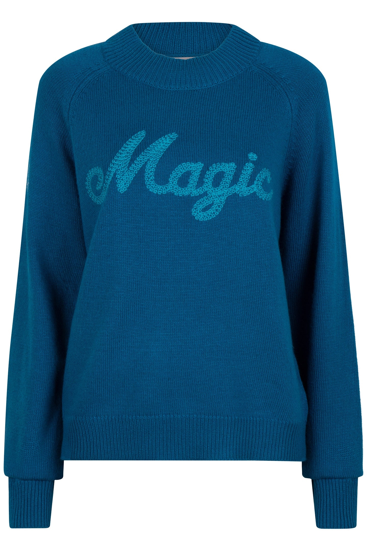 SWEATER “MAGIC” INTARSIA PETROL 4