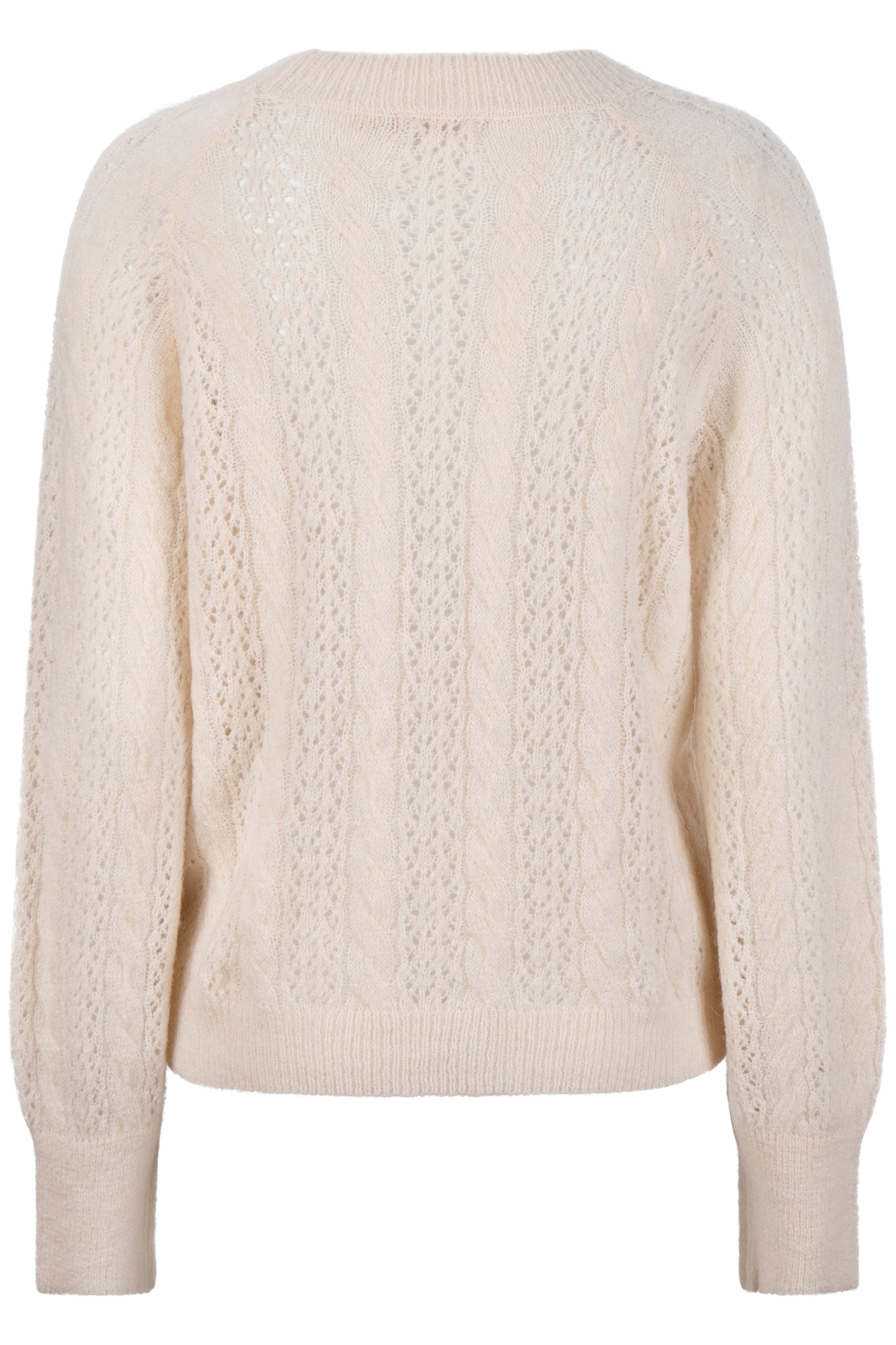 SWEATER CABLE AJOUR LIGHT SAND 6