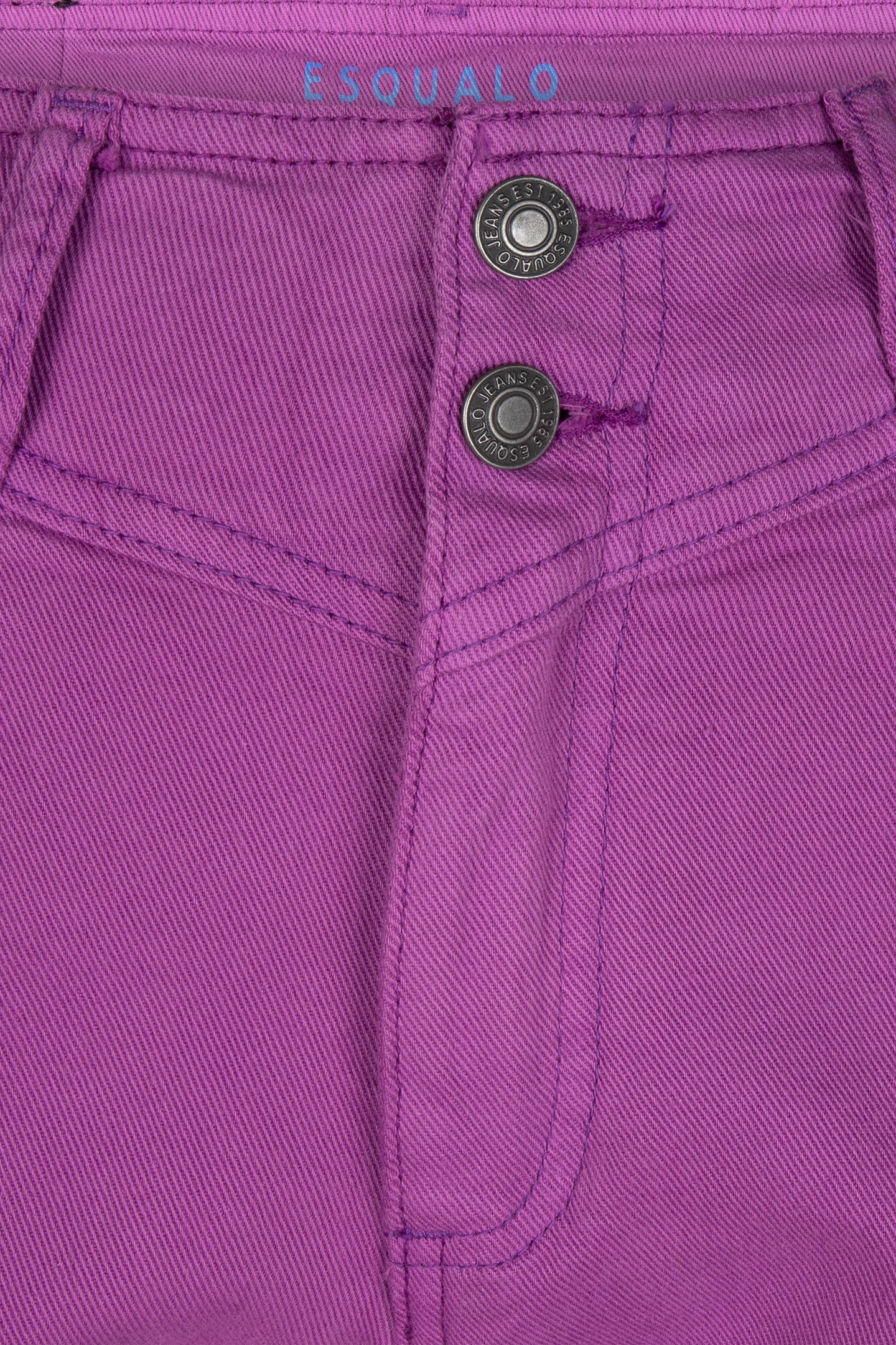 TROUSERS COLORED DENIM STRAIGHT FIT VIOLET 5