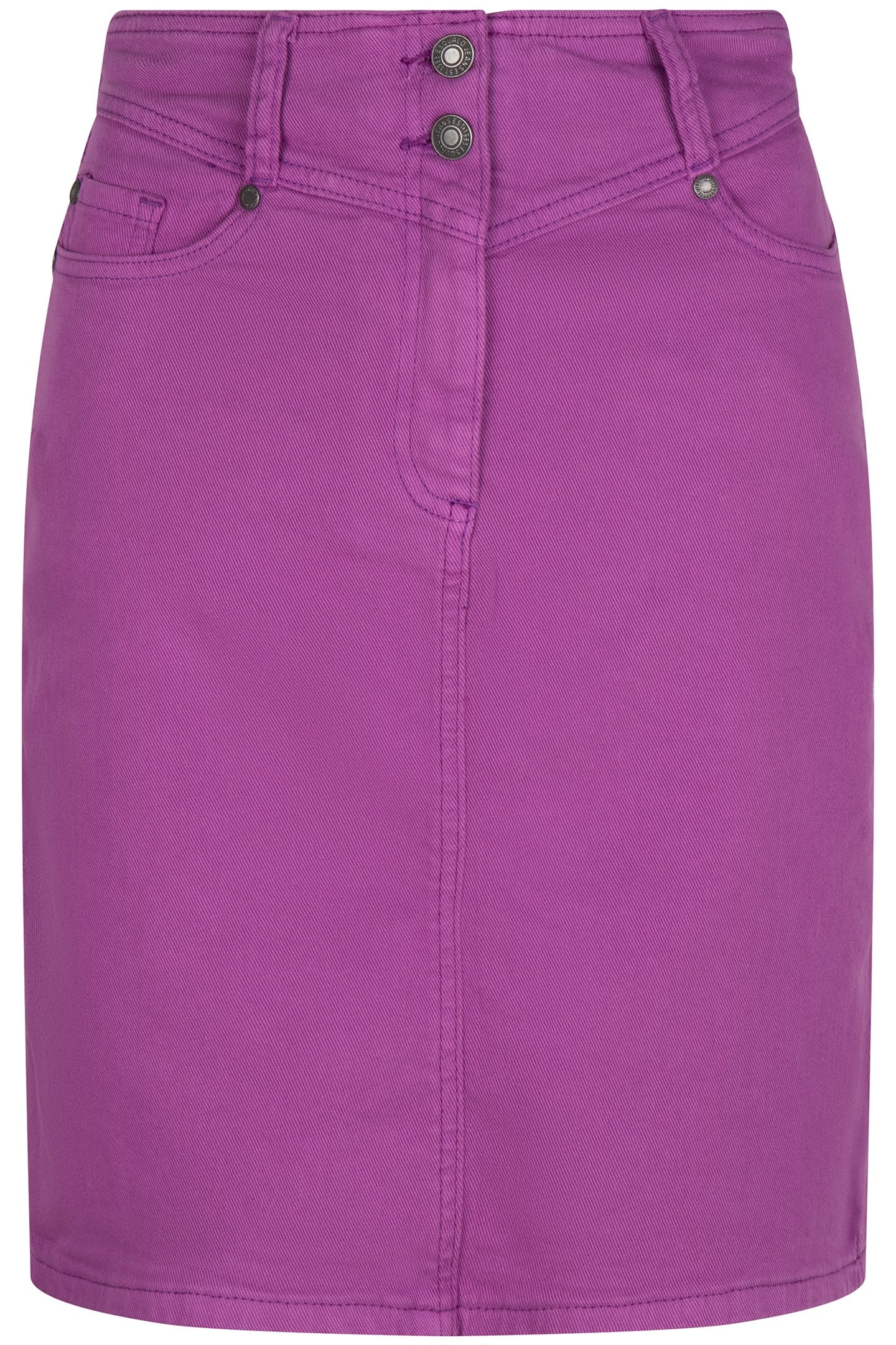 SKIRT COLORED DENIM VIOLET 3