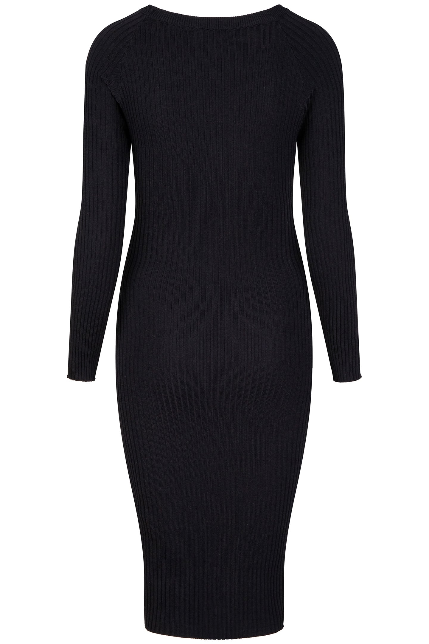 DRESS KNITTED TUBE BLACK 6