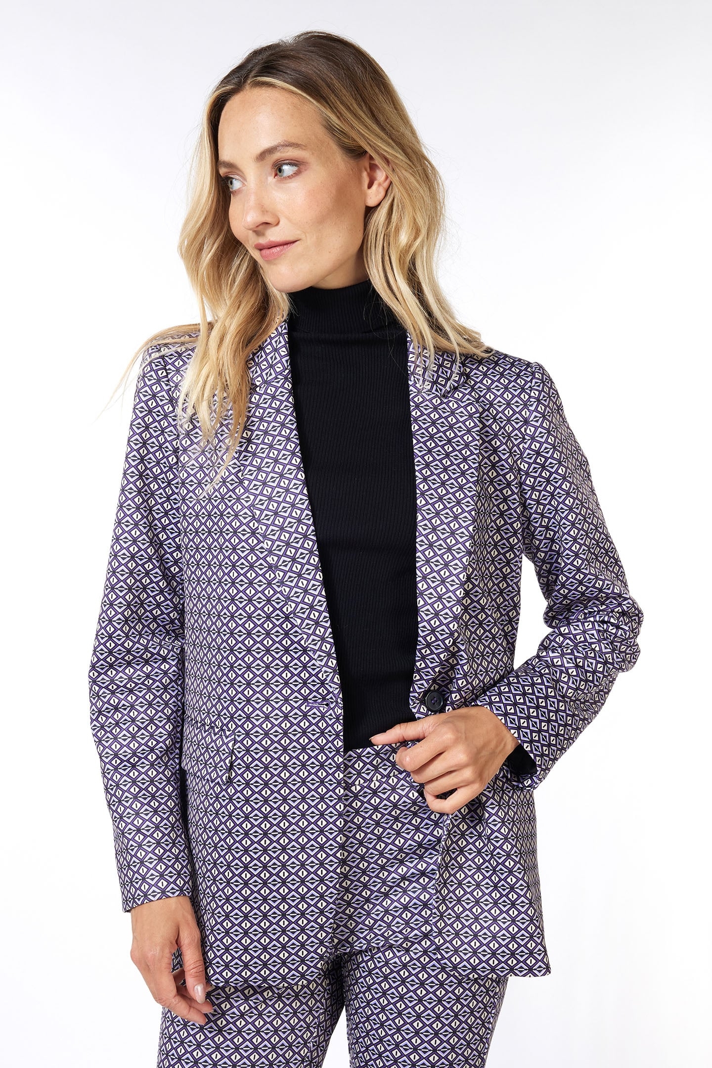 BLAZER GRAPHIC EARTH PRINT 1