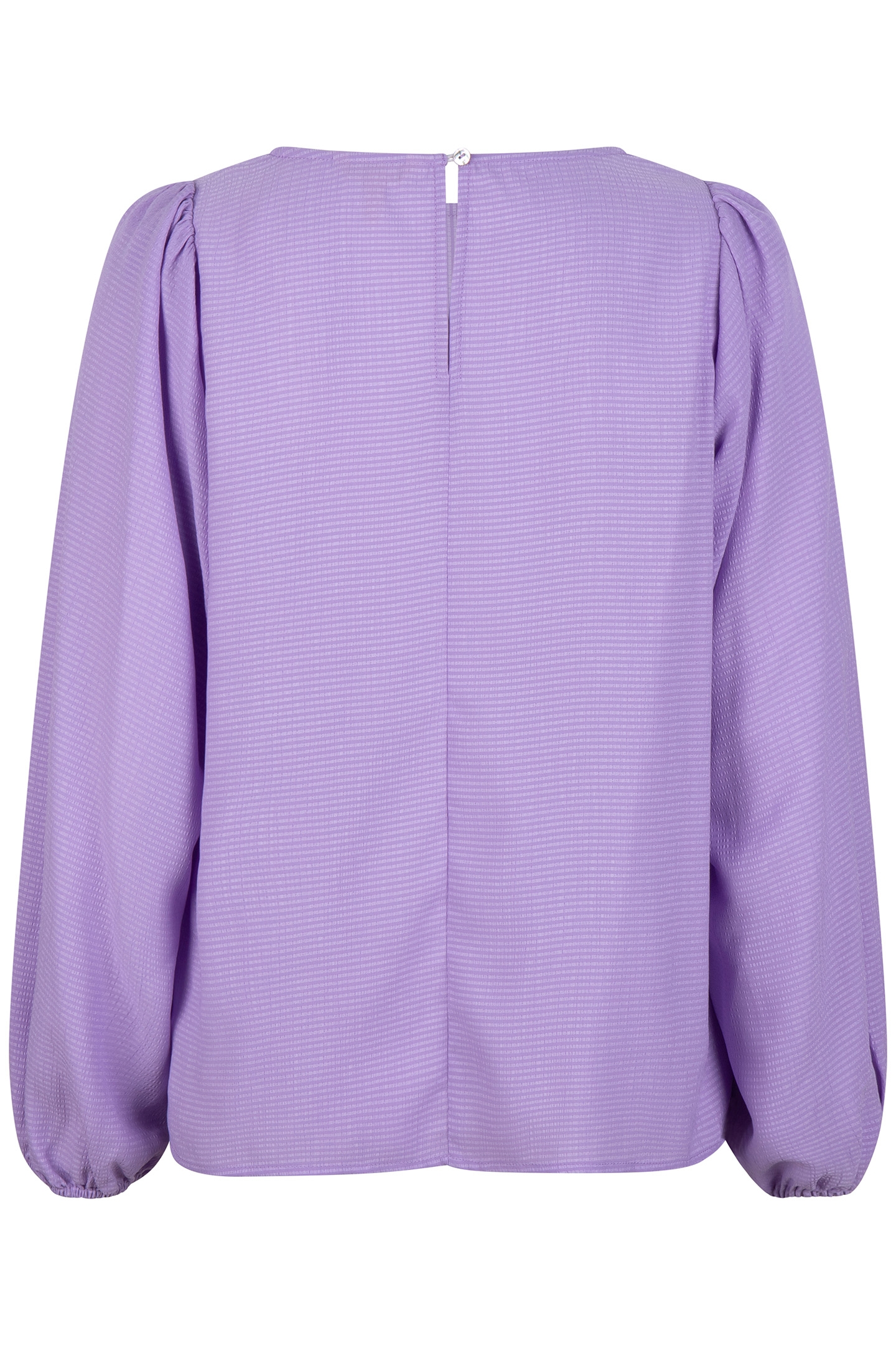 BLOUSE R-NECK STRUCTURE LILAC 4