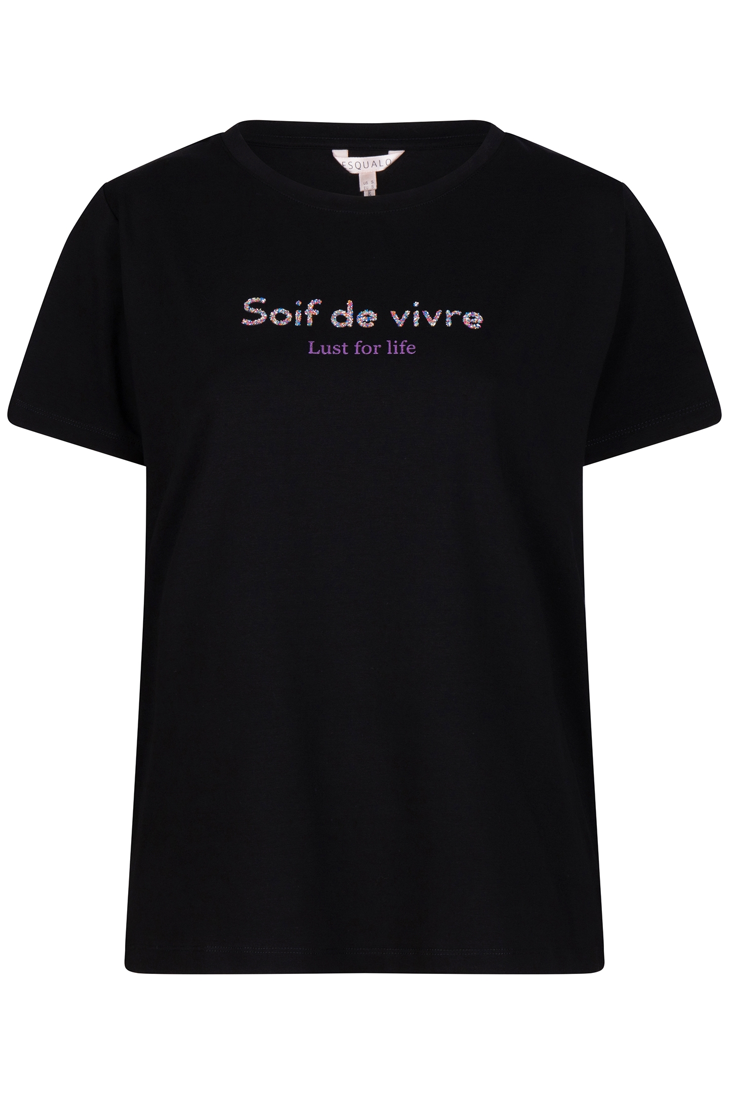 T-SHIRT SOIF DE VIVRE BLACK 5