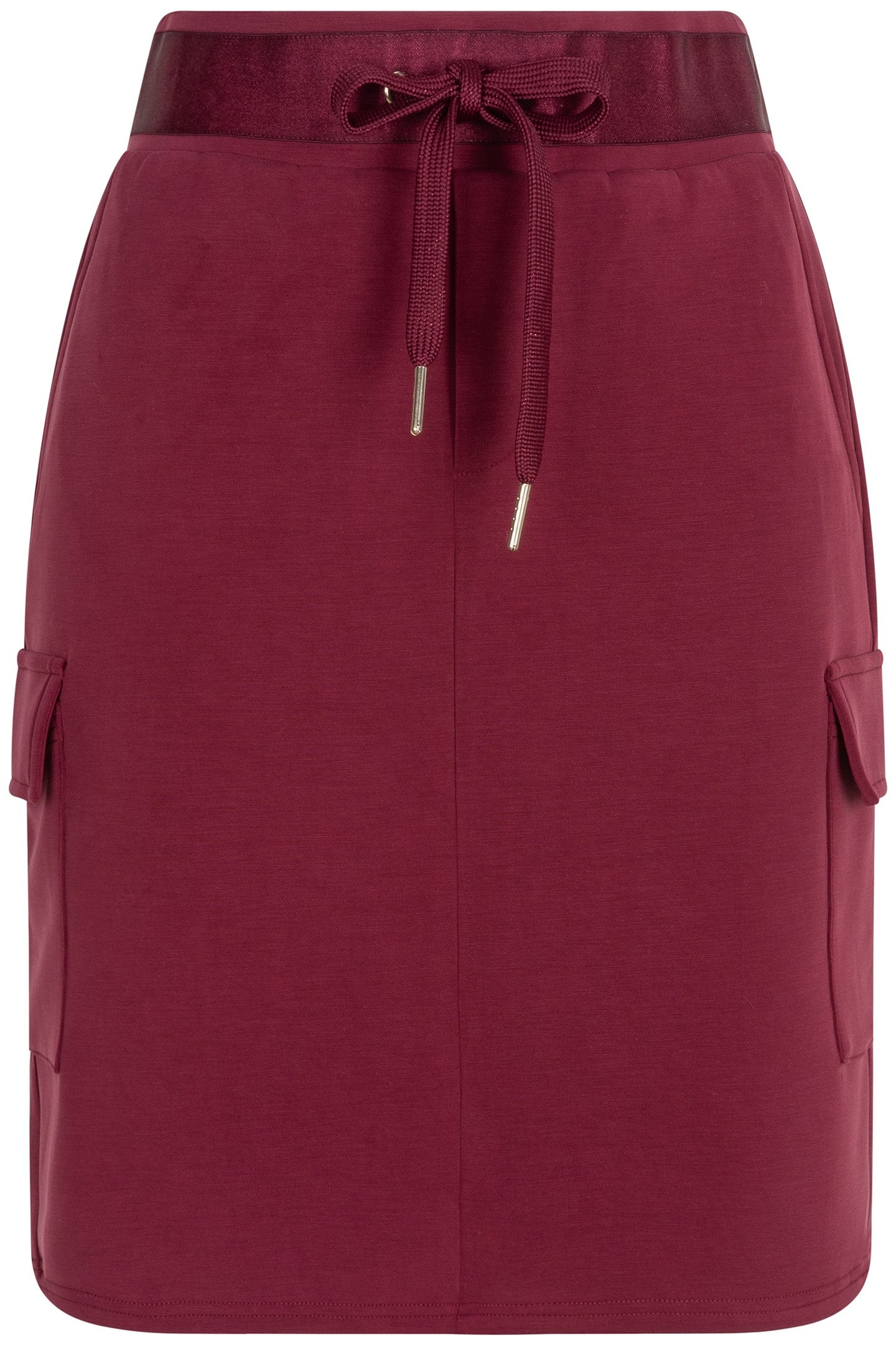 SKIRT CARGO MODAL WINE RED 6