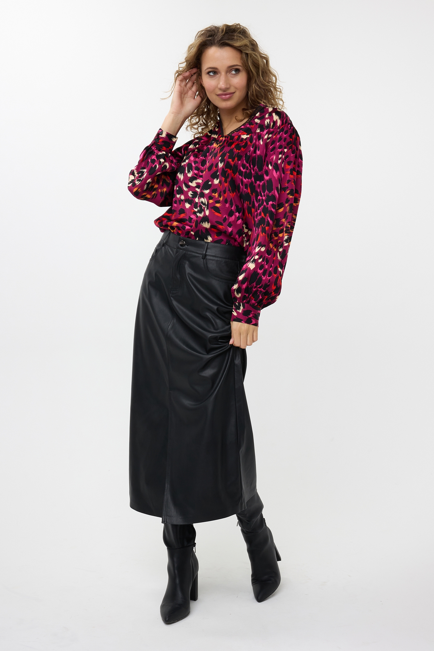 BLOUSE FLORAL GEM PRINT 2