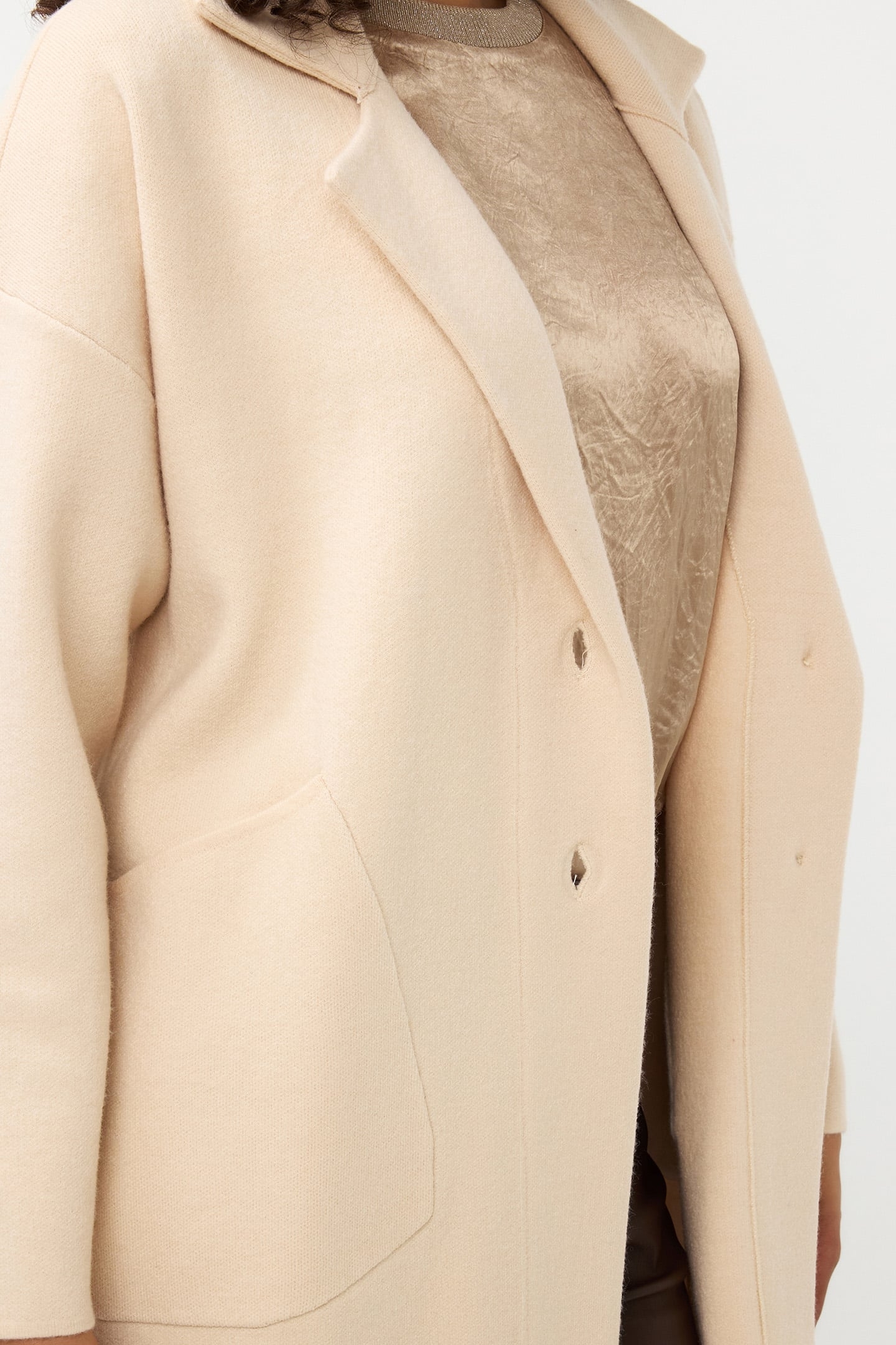 CARDIGAN BLAZER LONG BISCUIT 7