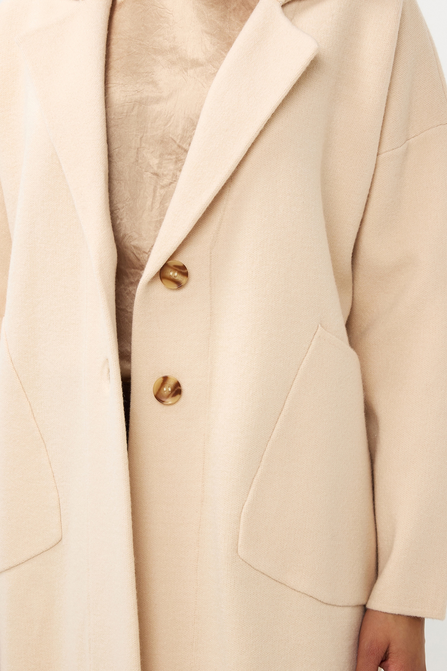 CARDIGAN BLAZER LONG BISCUIT 8