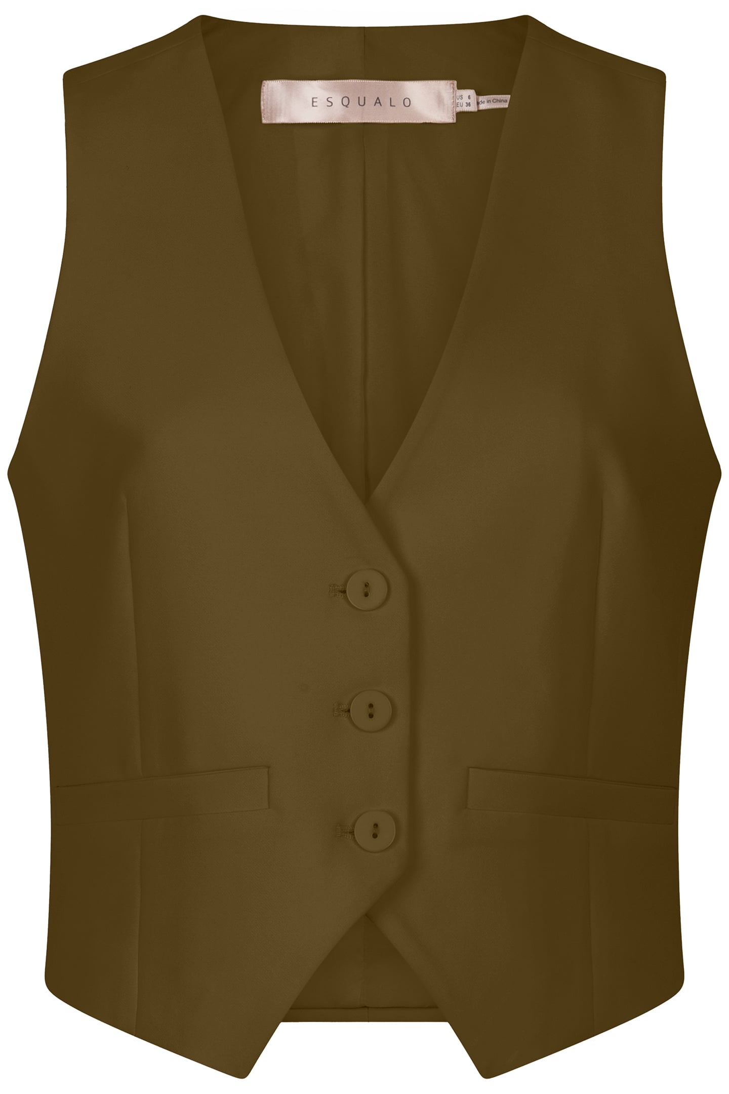 GILET SHORT CITY MOSS GREEN 1